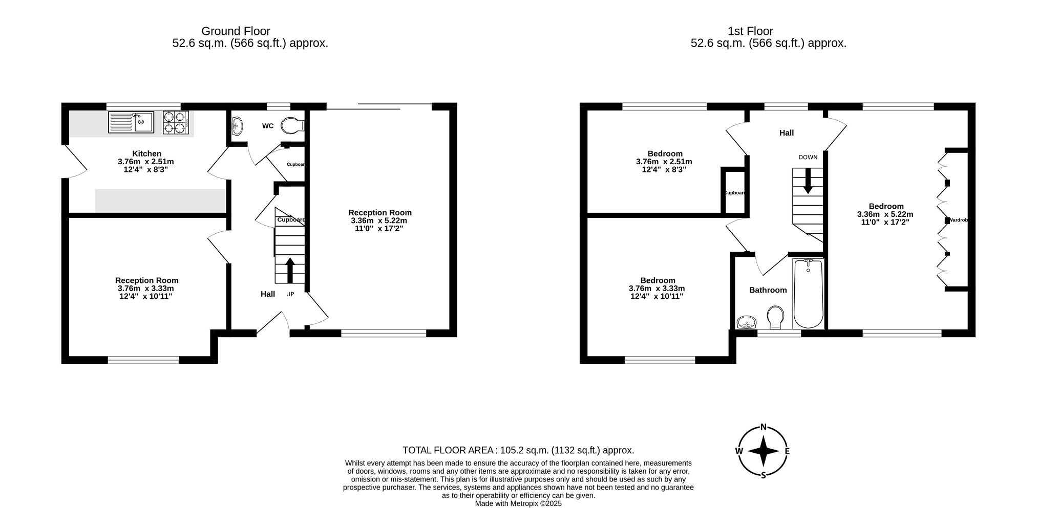 4, Gladeside Close, Chessington floorplan