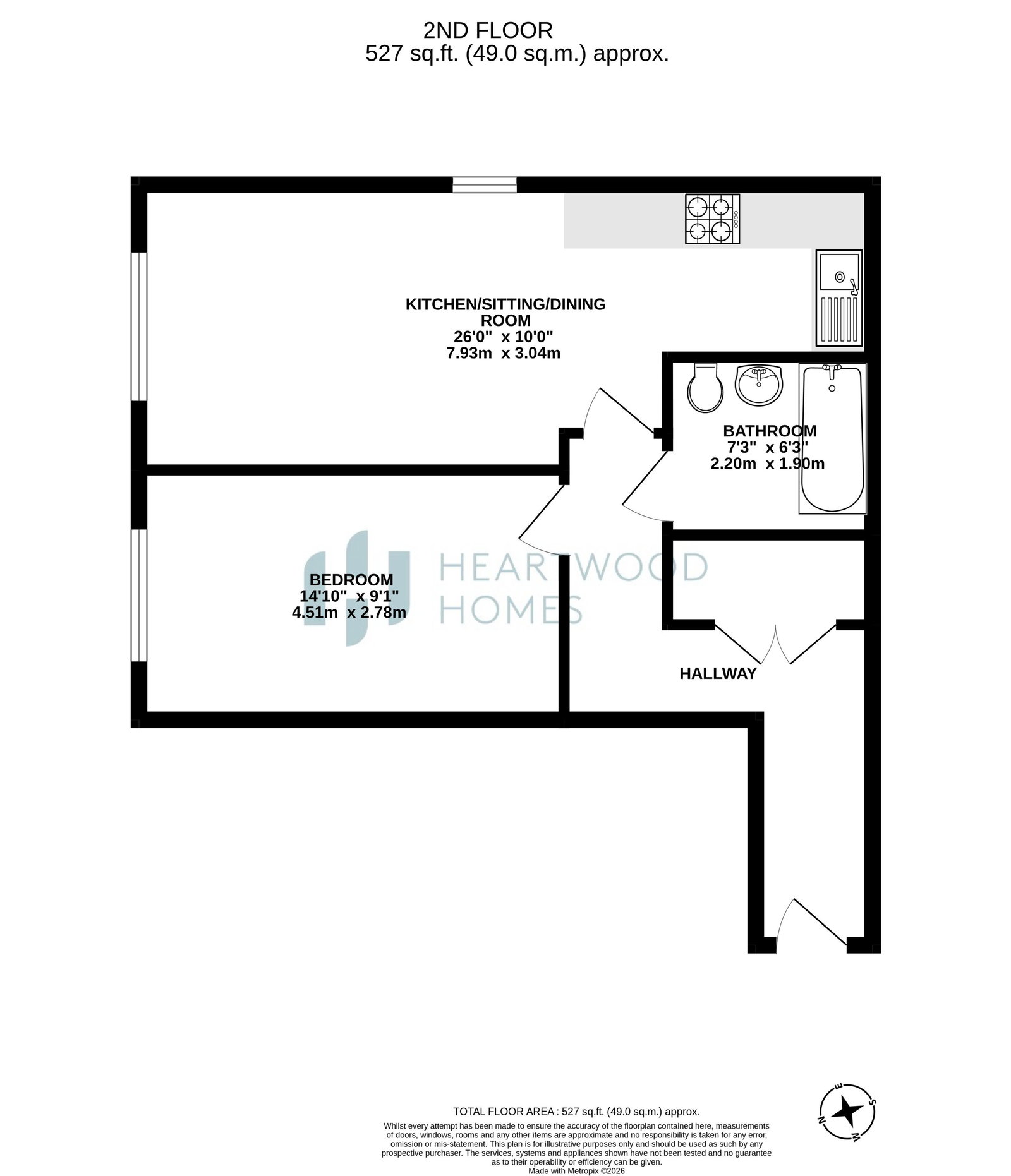 47 Hansell Gardens, St Albans floorplan