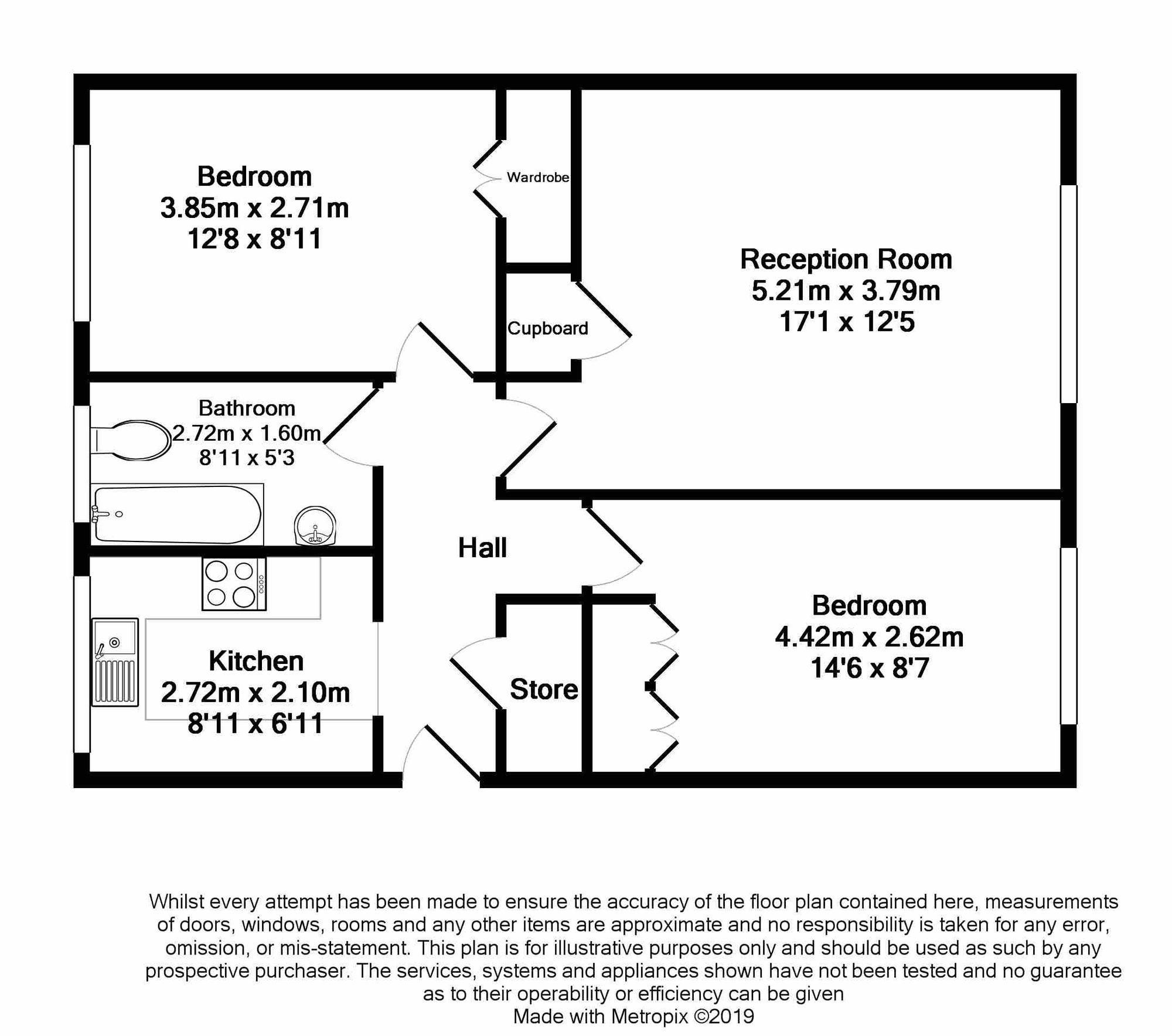83 Brookers Close, Ashtead floorplan