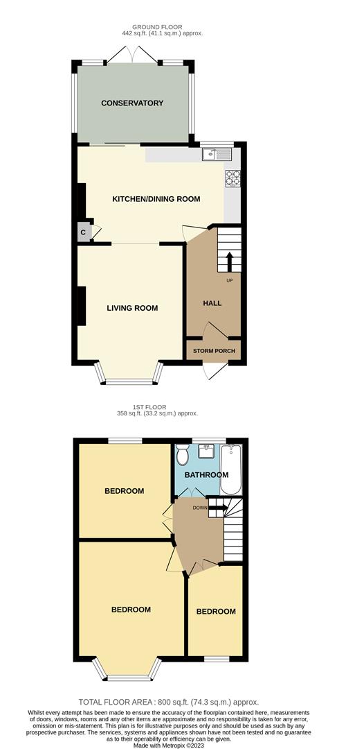 6, Ansell Grove, Carshalton floorplan