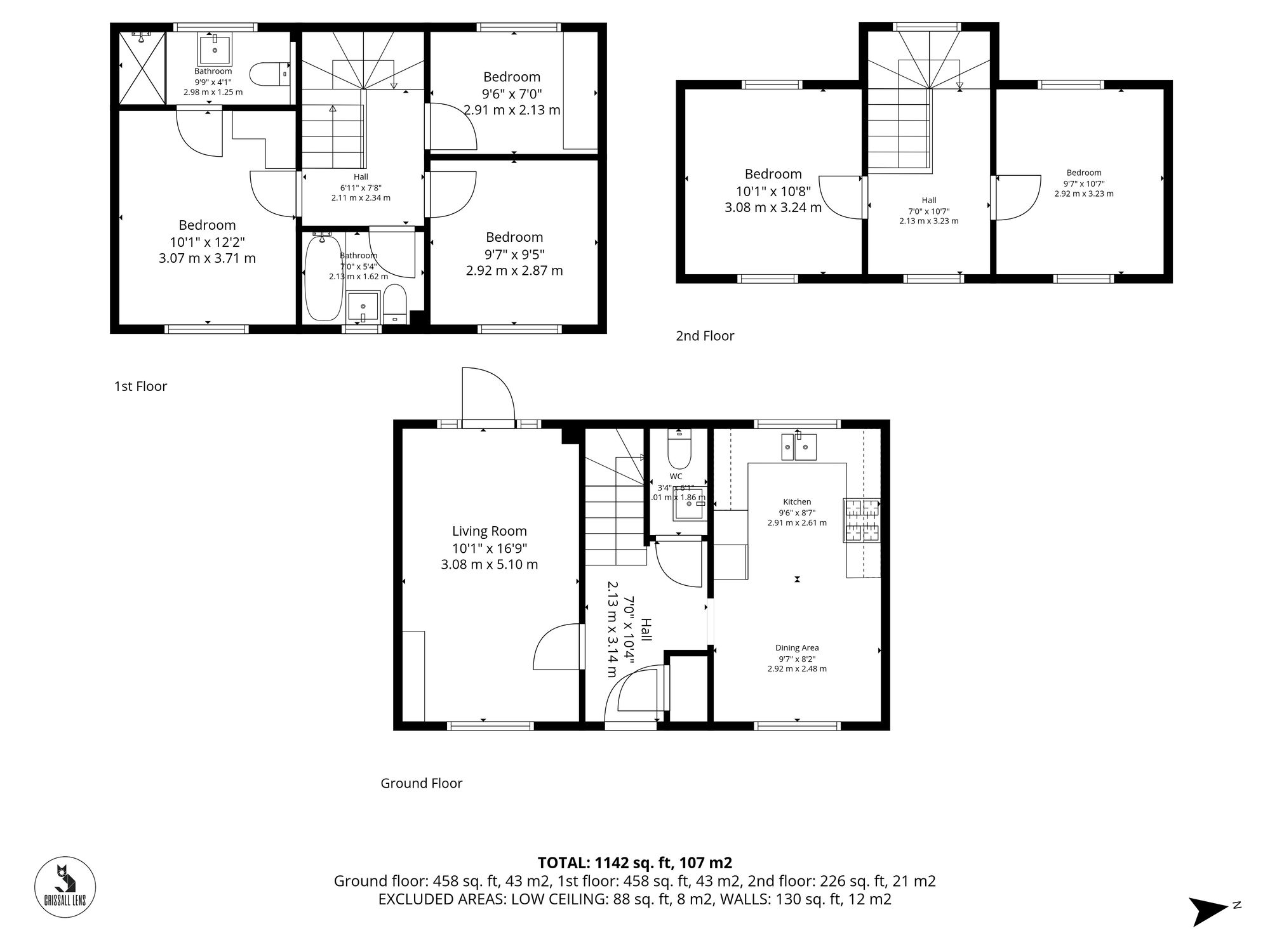 201 Gladiator Road, Cambridge floorplan
