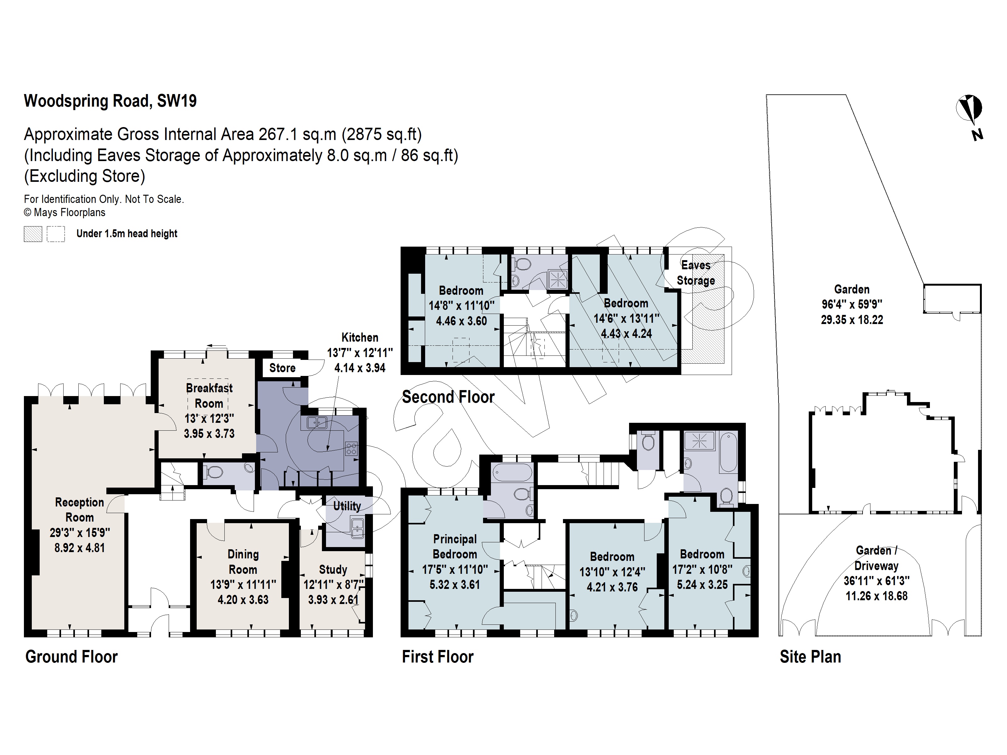 Woodspring Road, Wimbledon, SW19 floorplan