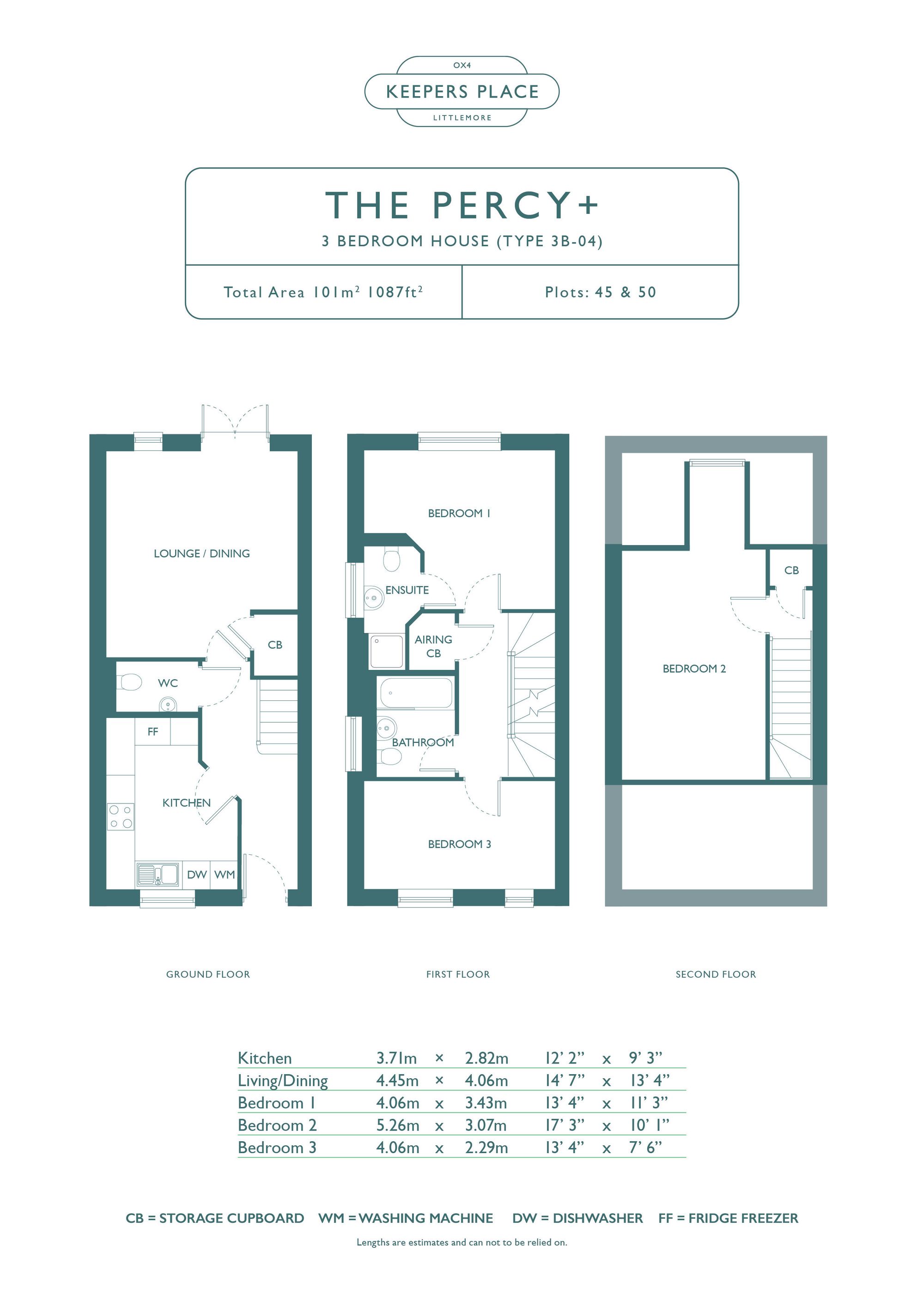 Plot 50, Keepers Place, Oxford floorplan