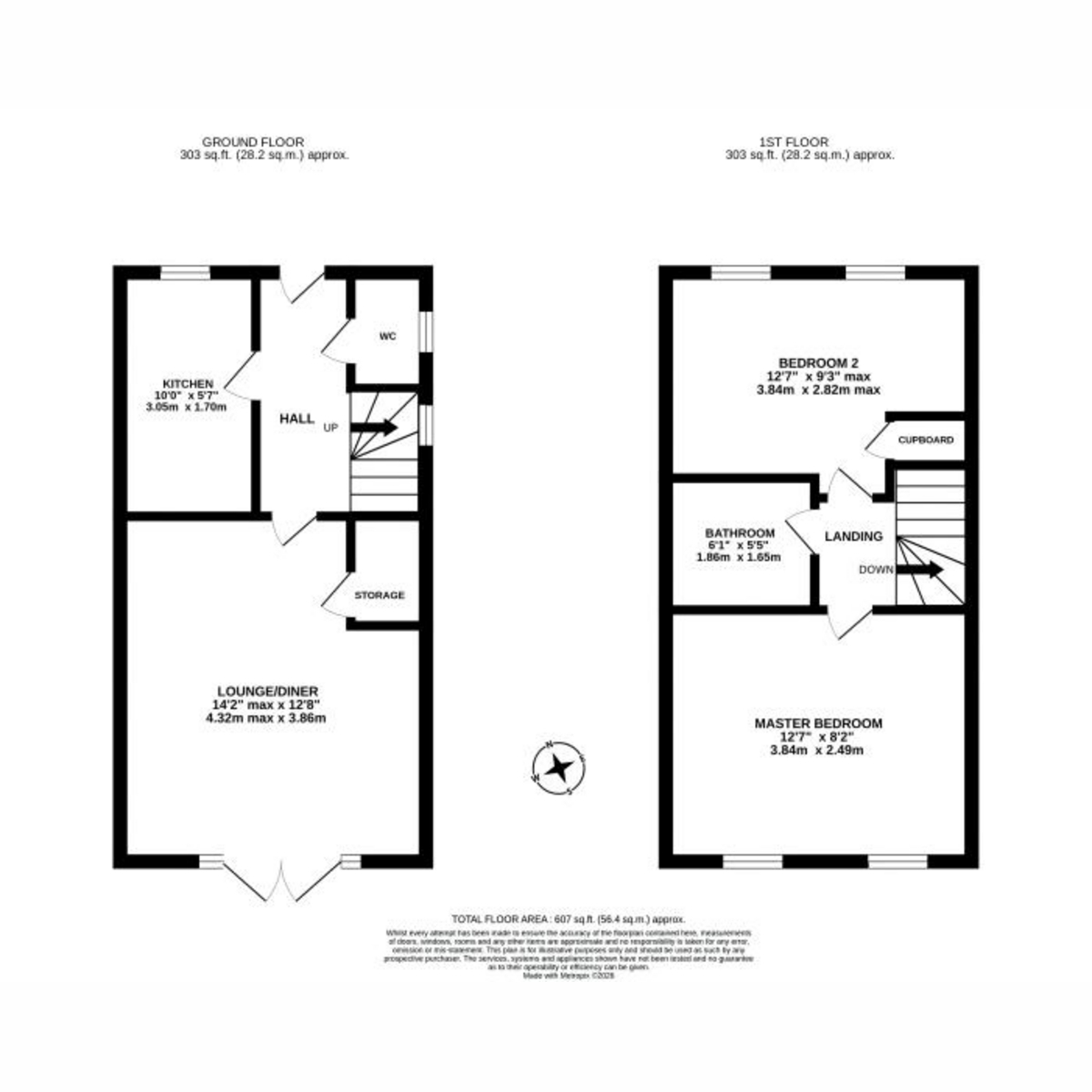 14, Lias Crescent, Bishops Itchington floorplan