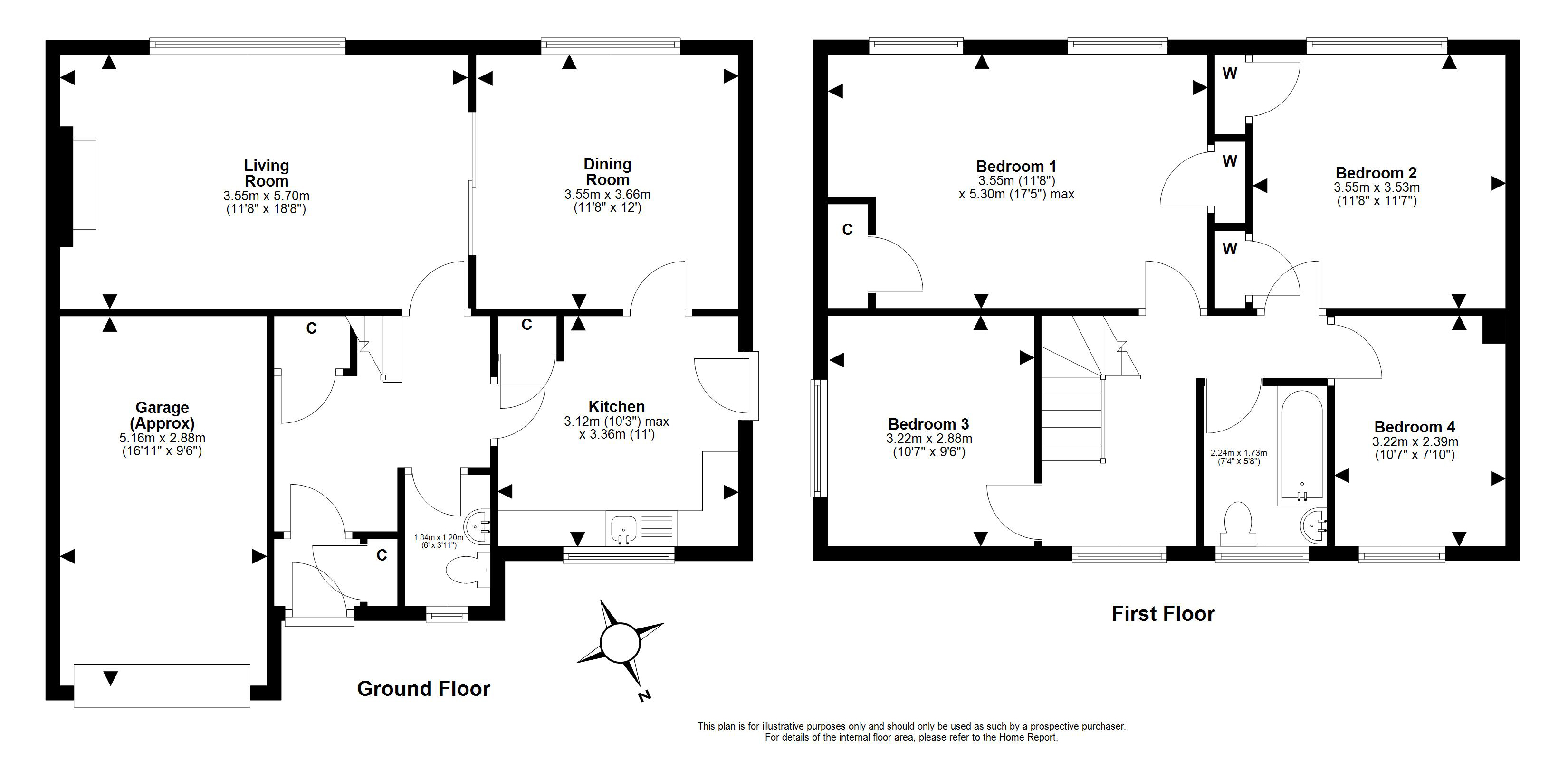 9, Turner Park, Balerno floorplan