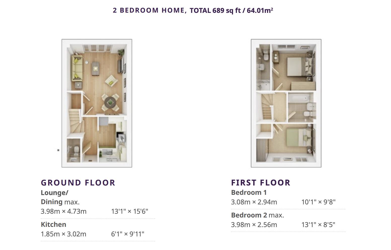 12, Willow Lane, Halifax floorplan