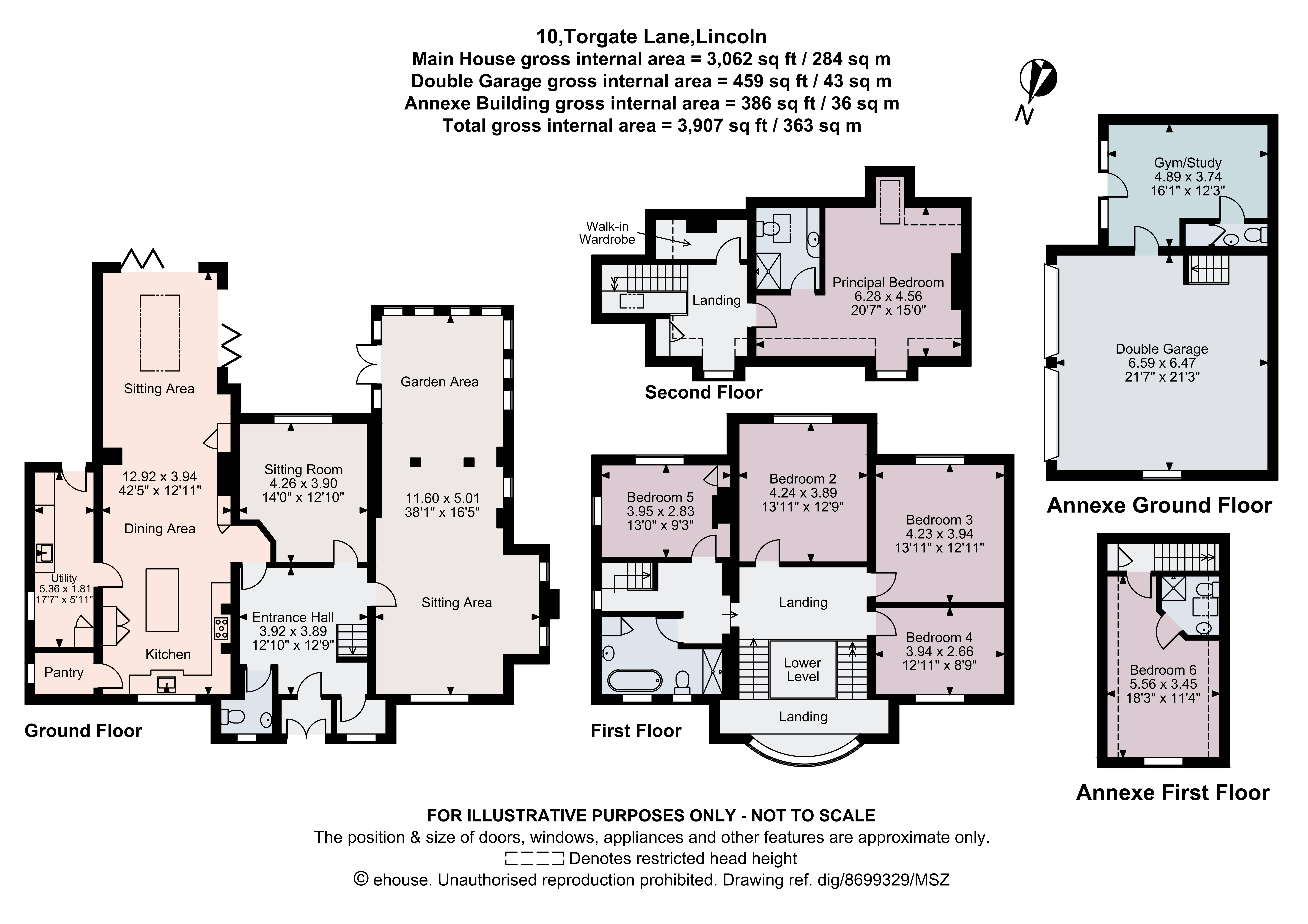 The Old Rectory, Bassingham floorplan