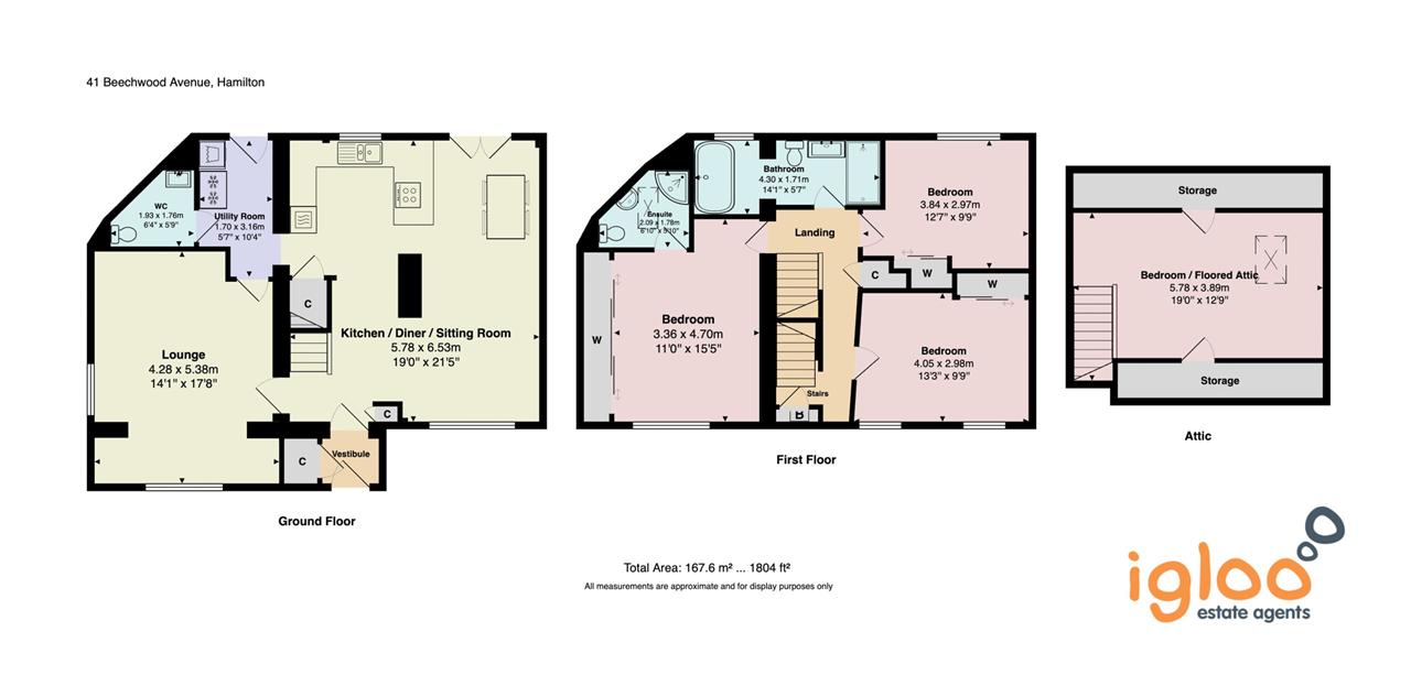 Beechwood Avenue, Hamilton floorplan