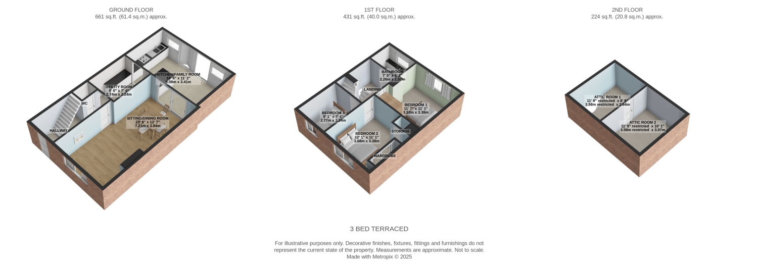40, Moorfield Road, Exmouth floorplan