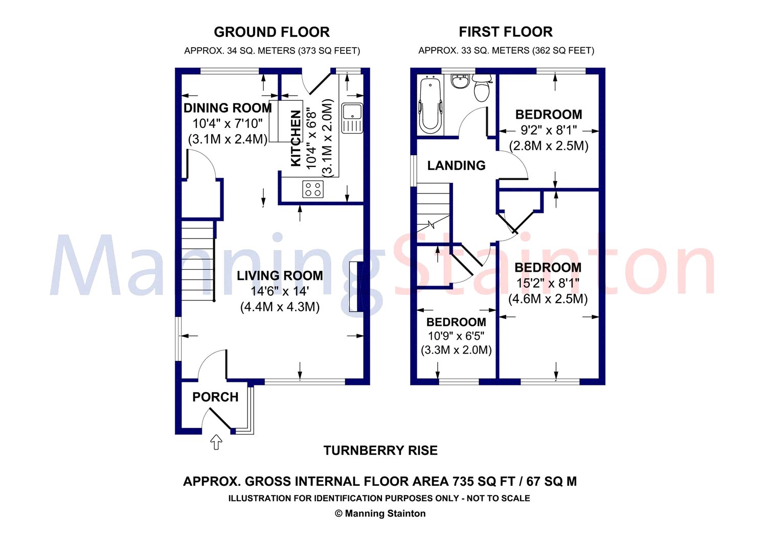 3 Bedrooms Semi-detached house for sale in Turnberry Rise, Leeds, West Yorkshire LS17