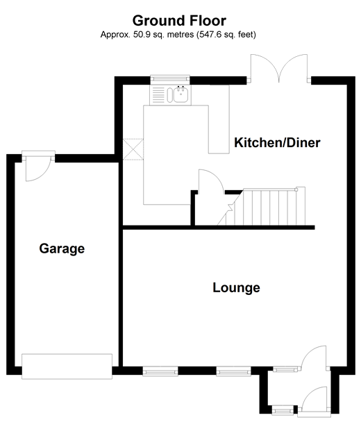 3 Bedrooms Semi-detached house for sale in Bridger Way, Crowborough, East Sussex TN6