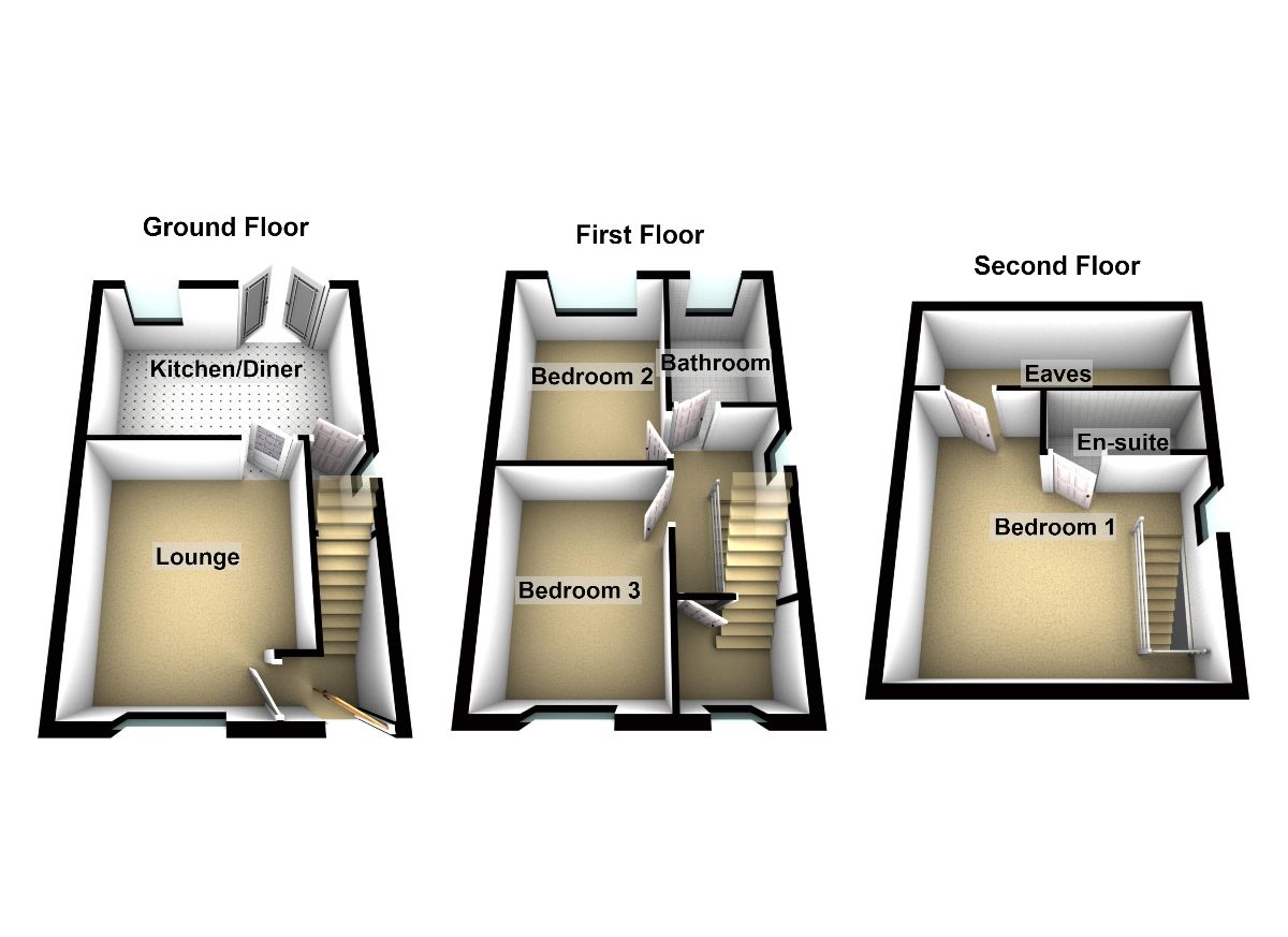 220 Wakefield Road, Drighlington floorplan