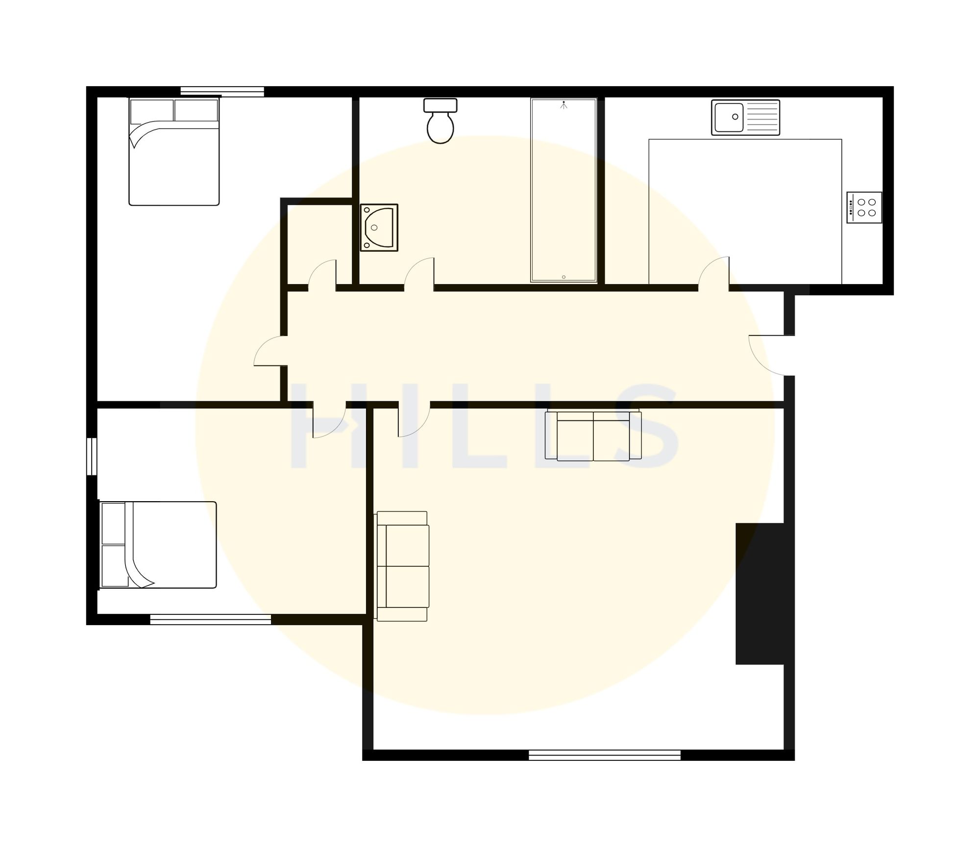 17 Princeton Close, Salford floorplan