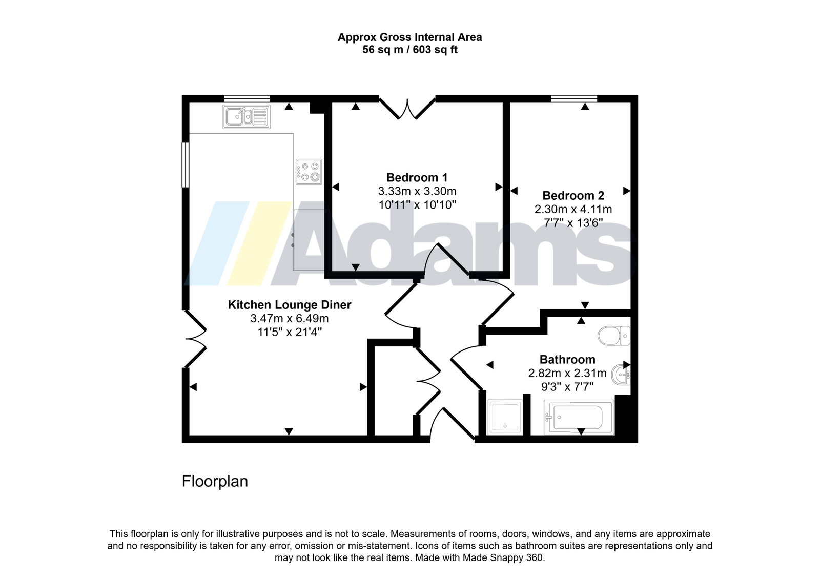 Biggleswade Drive, Runcorn floorplan