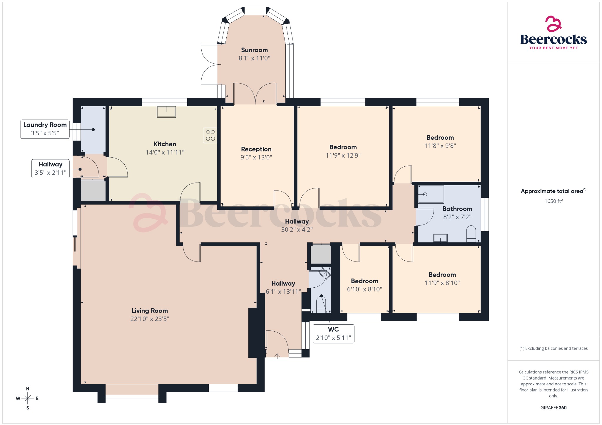 36, St. James Road, North Ferriby floorplan