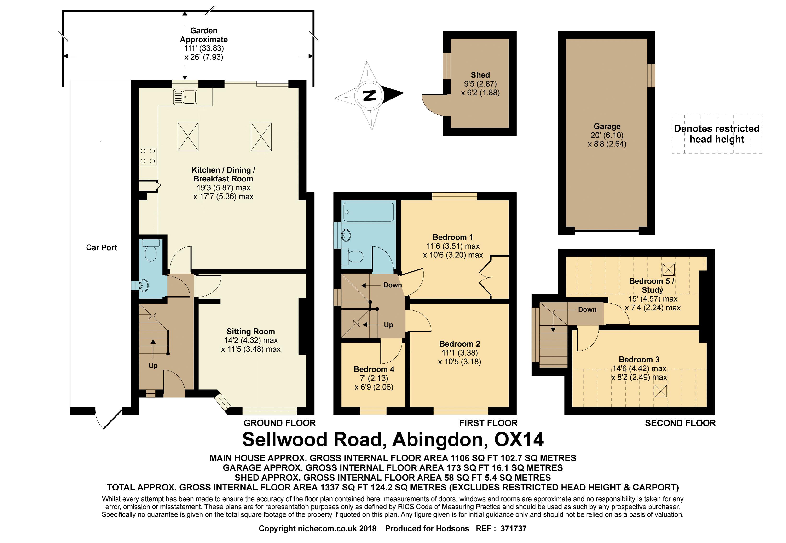 5 Bedrooms Semi-detached house for sale in Sellwood Road, Abingdon OX14