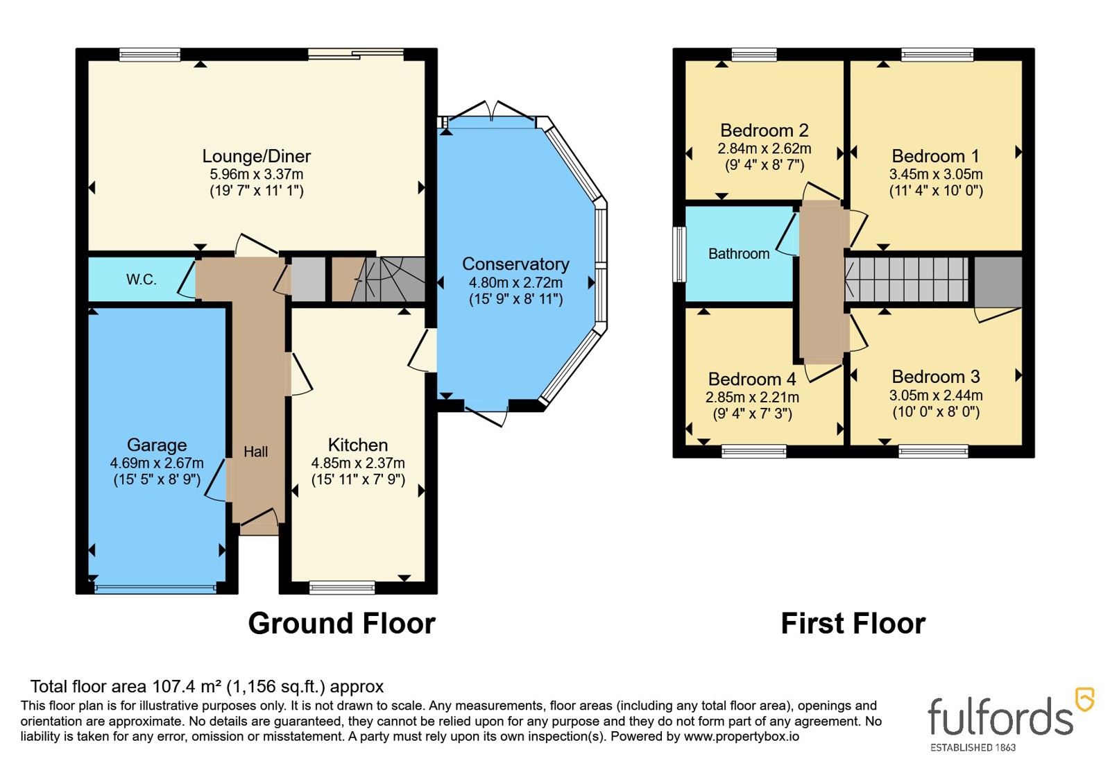 2, Sycamore Close, Devon floorplan
