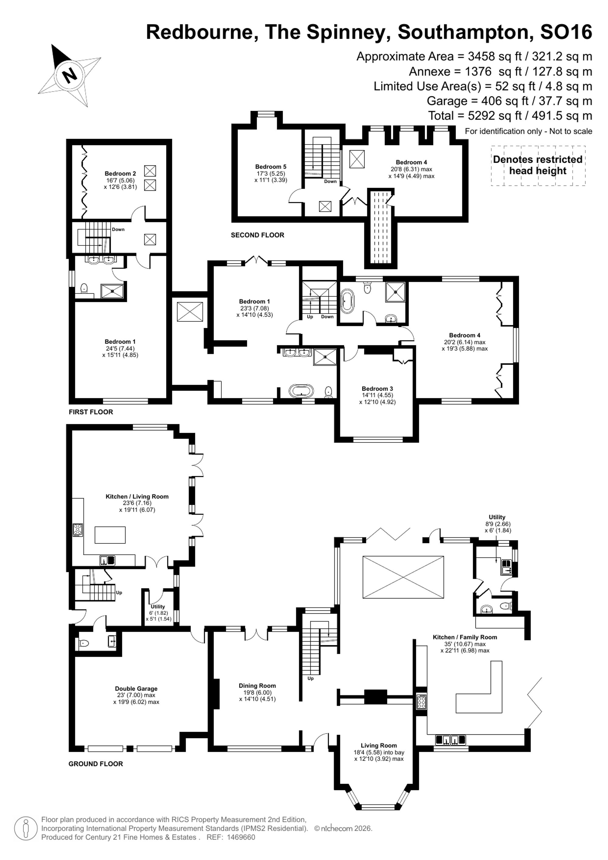 Redbourne The Spinney, Southampton floorplan