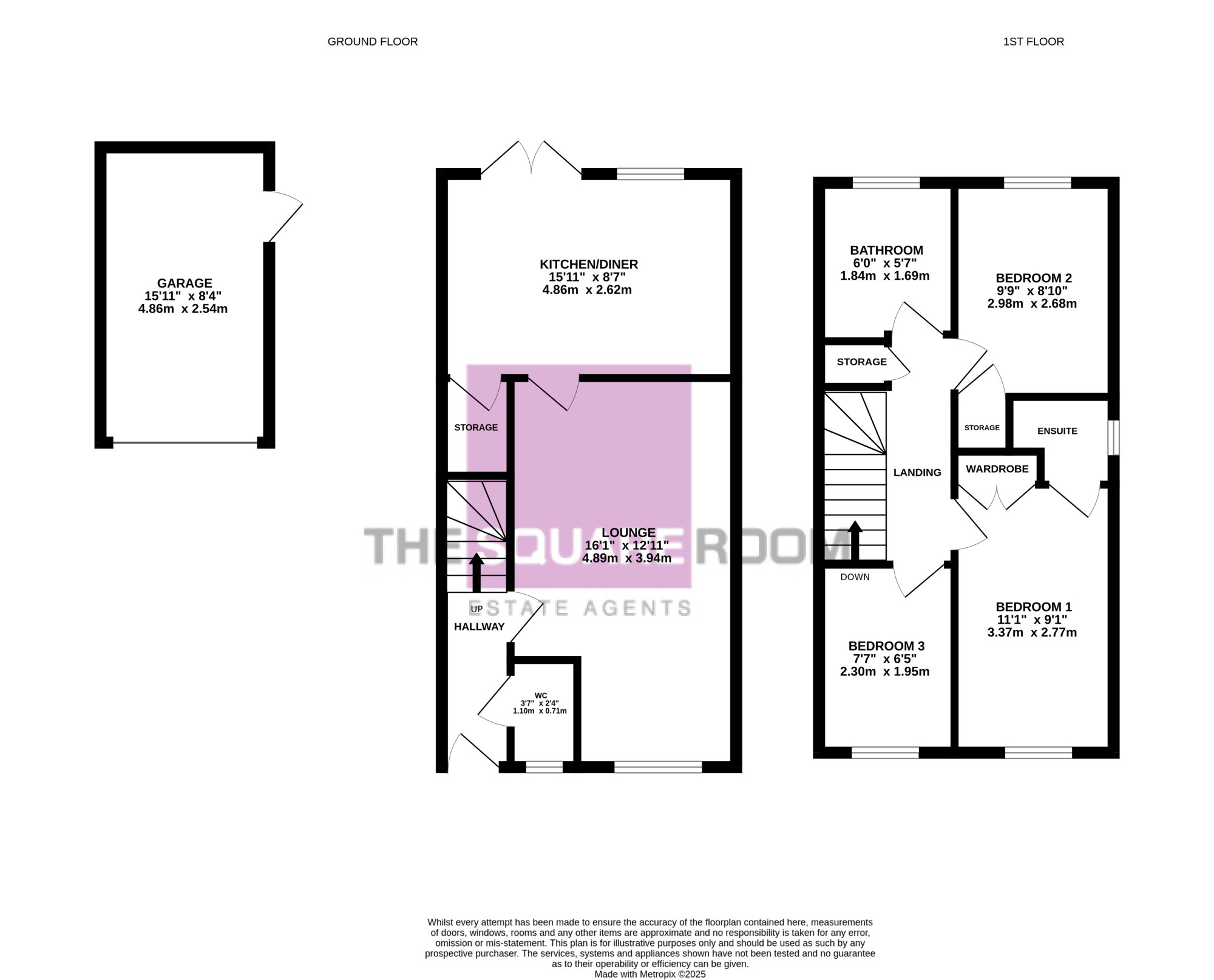 1, Kinder Corner, Poulton-Le-Fylde floorplan