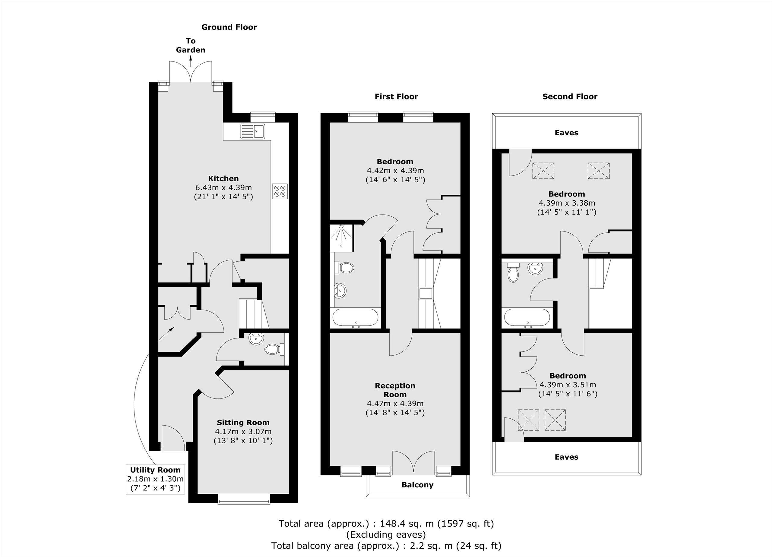 5 Quiberon Court, Green Street, Sunbury-On-Thames floorplan