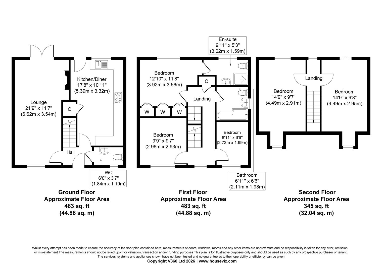 94, Highgate, Wombwell floorplan