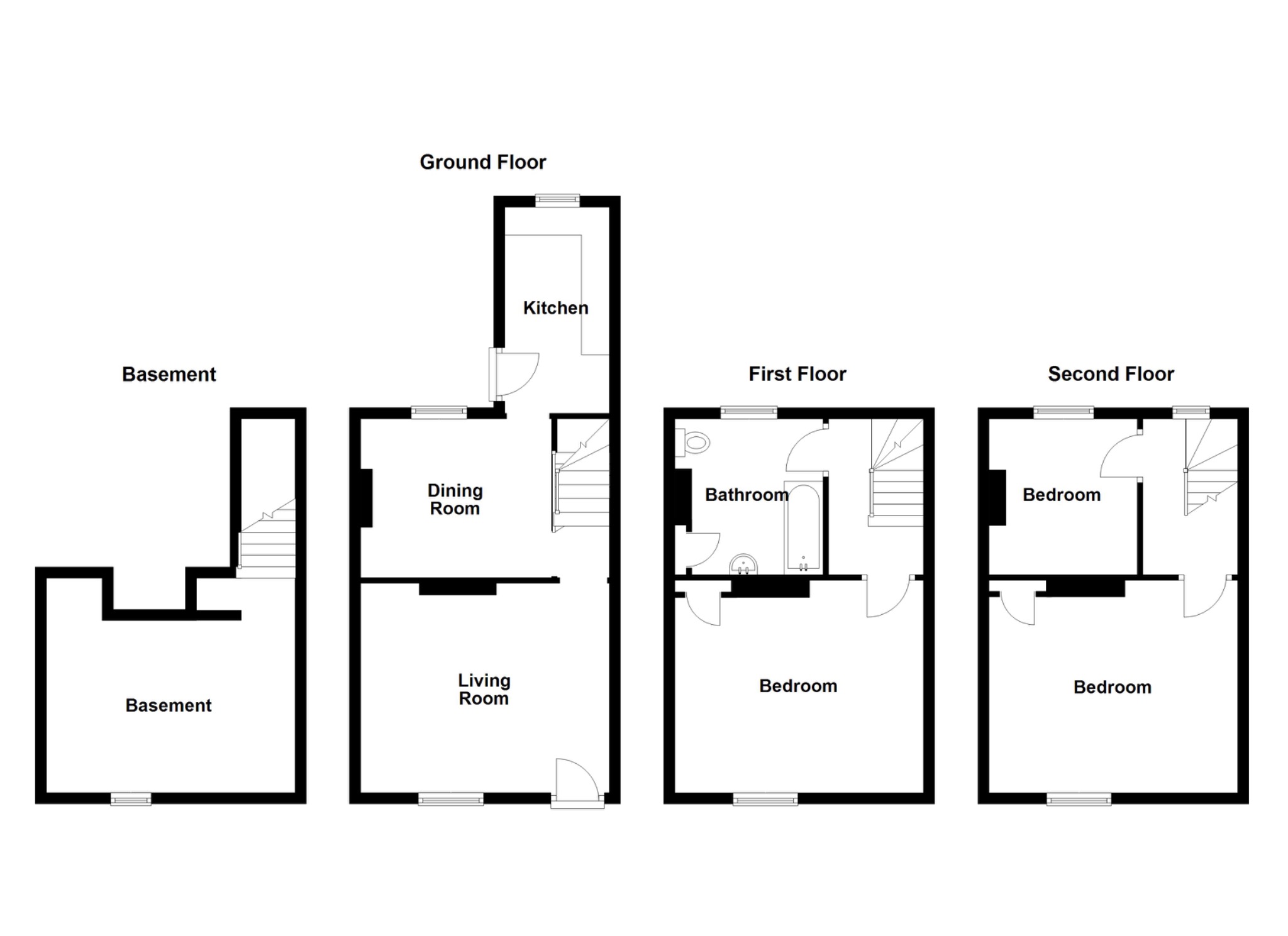 3 East Terrace, Gravesend, Kent floorplan