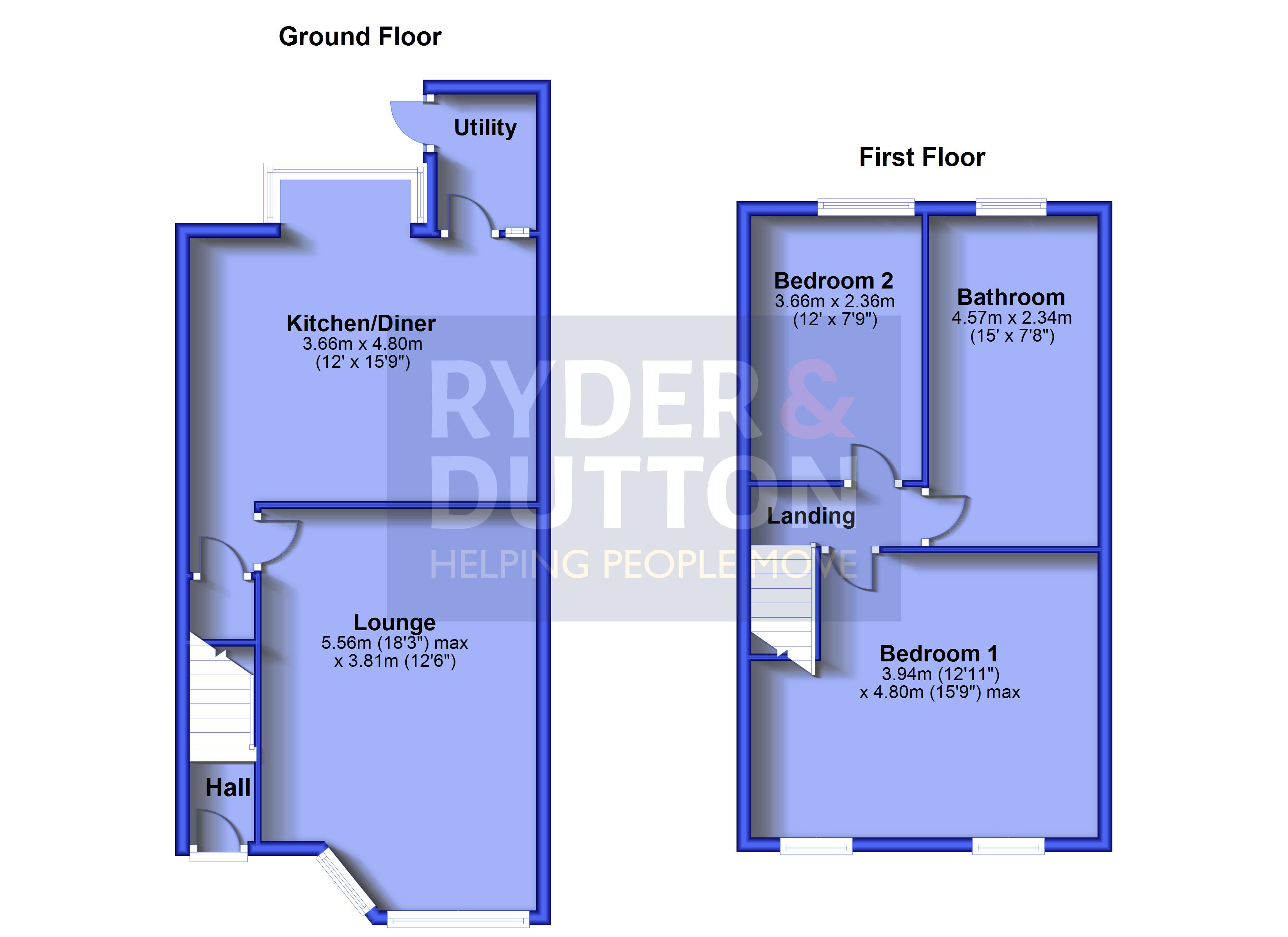 Chadwick Lane, Heywood, Greater Manchester OL10, 2 bedroom terraced