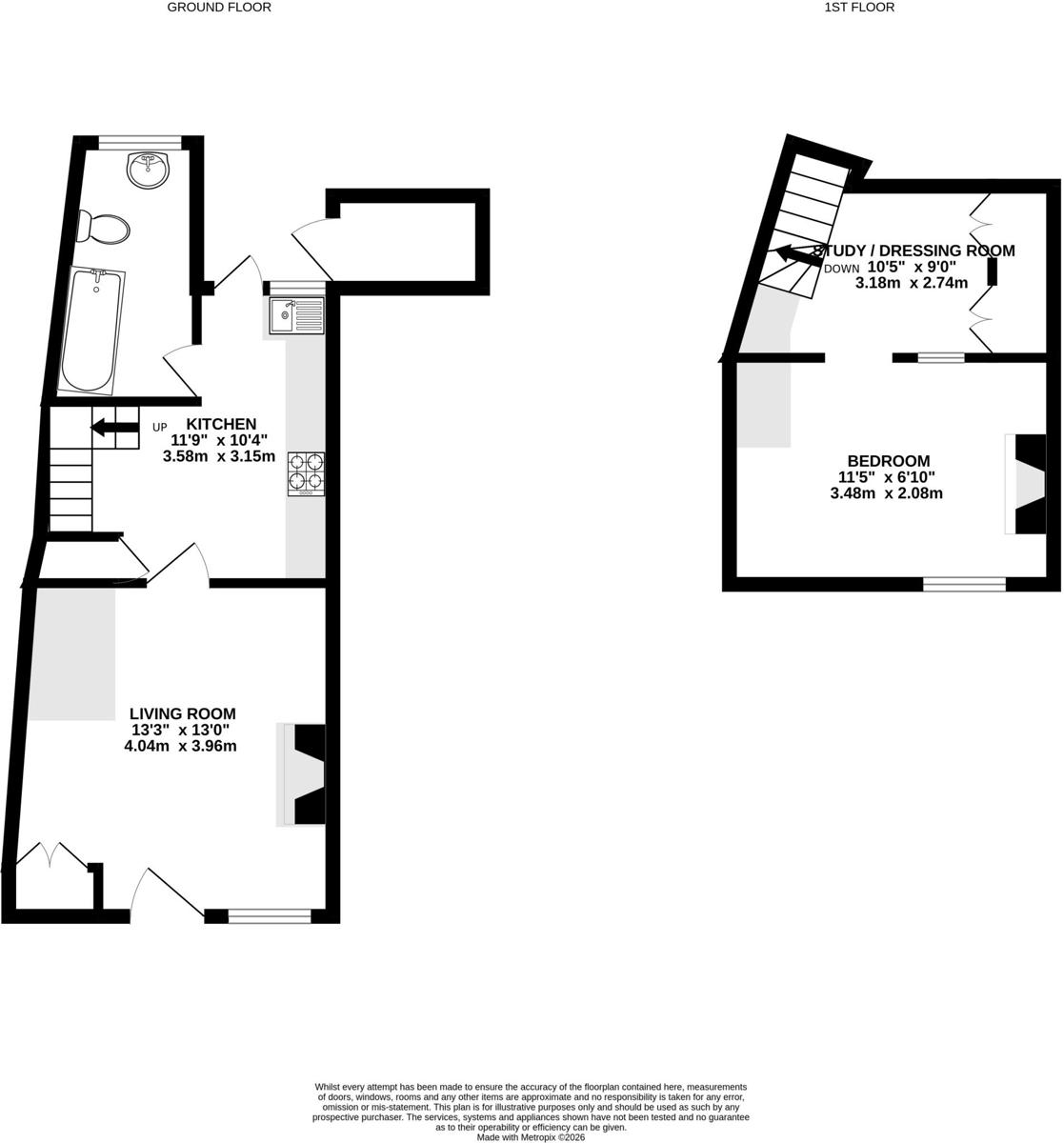 29, Red Lion Lane, Farnham floorplan