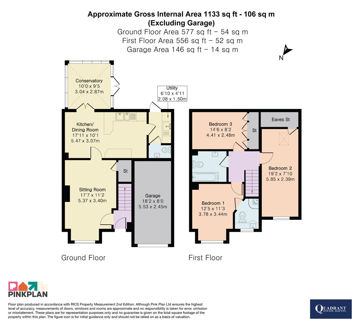 4 Page Turner Court, Merton Road, Bicester floorplan