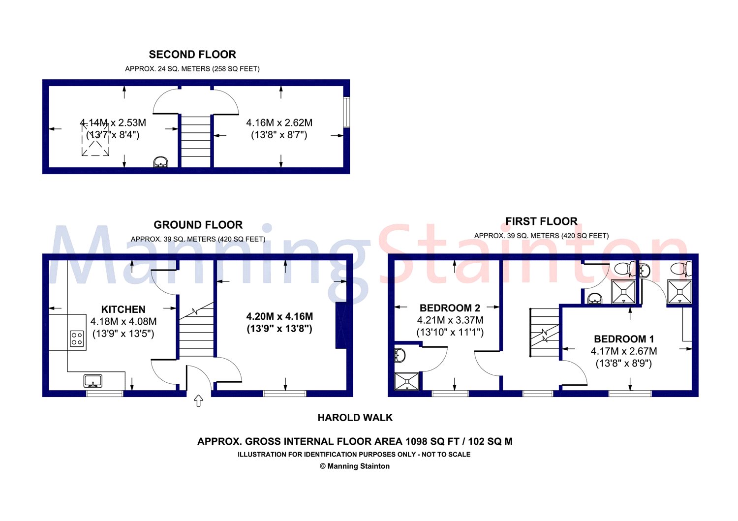 4 Bedrooms Terraced house for sale in Harold Walk, Hyde Park, Leeds LS6