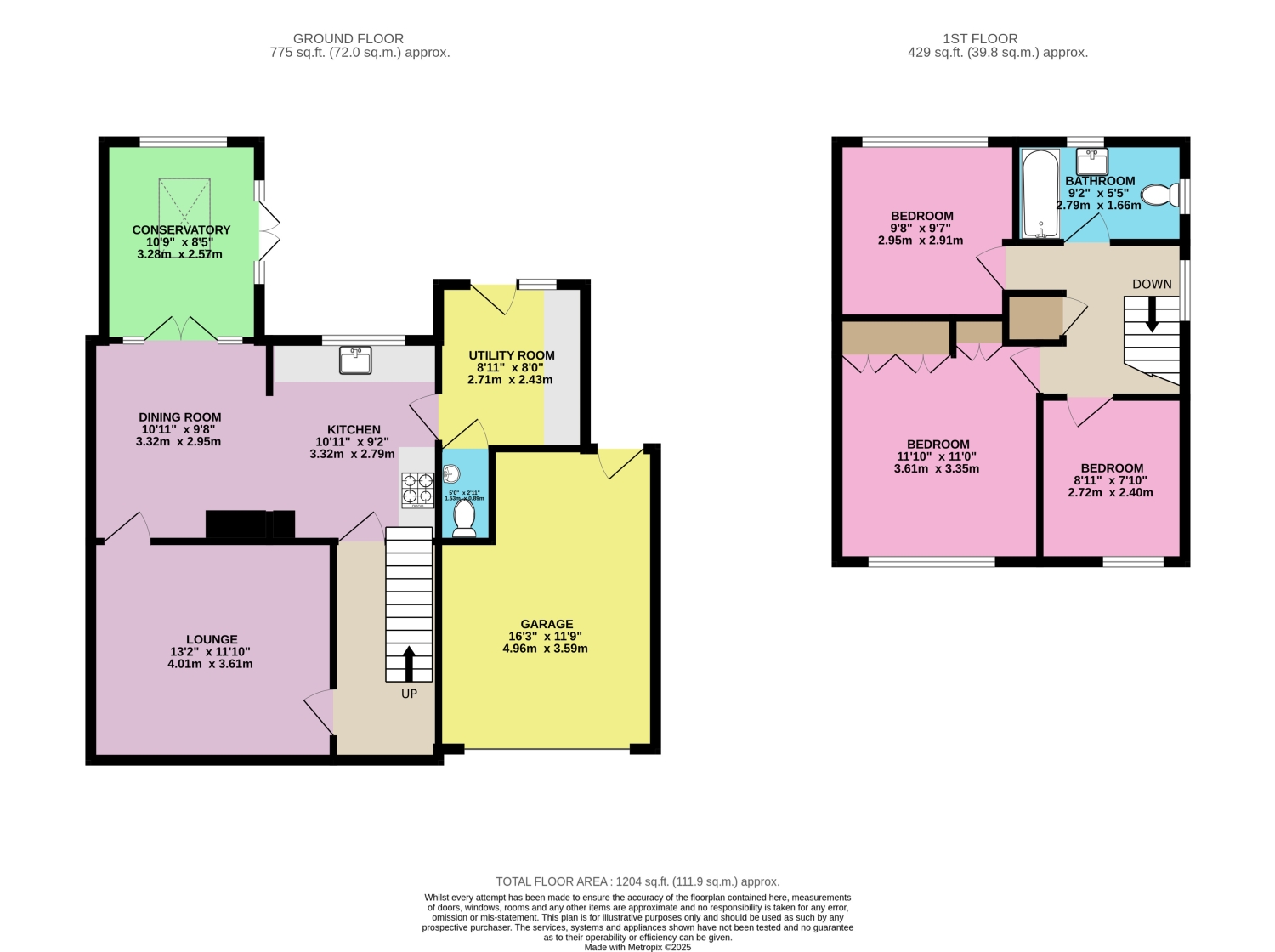 6, Oakleaze, Malmesbury floorplan