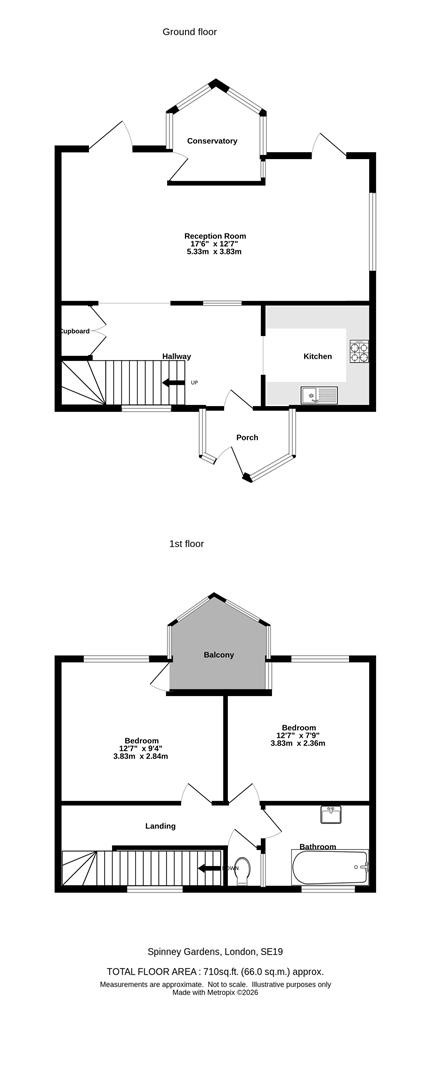 18, Spinney Gardens, London floorplan