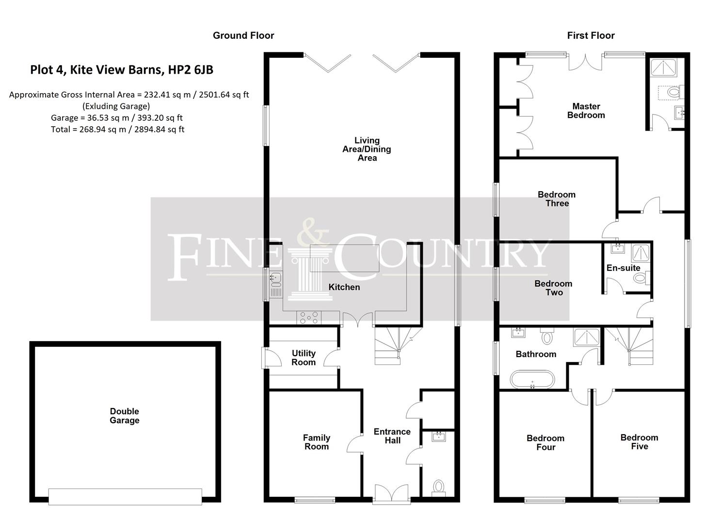 5 Bedrooms Detached house for sale in Kite View Barns, Bradden Lane, Gaddesden Row HP2