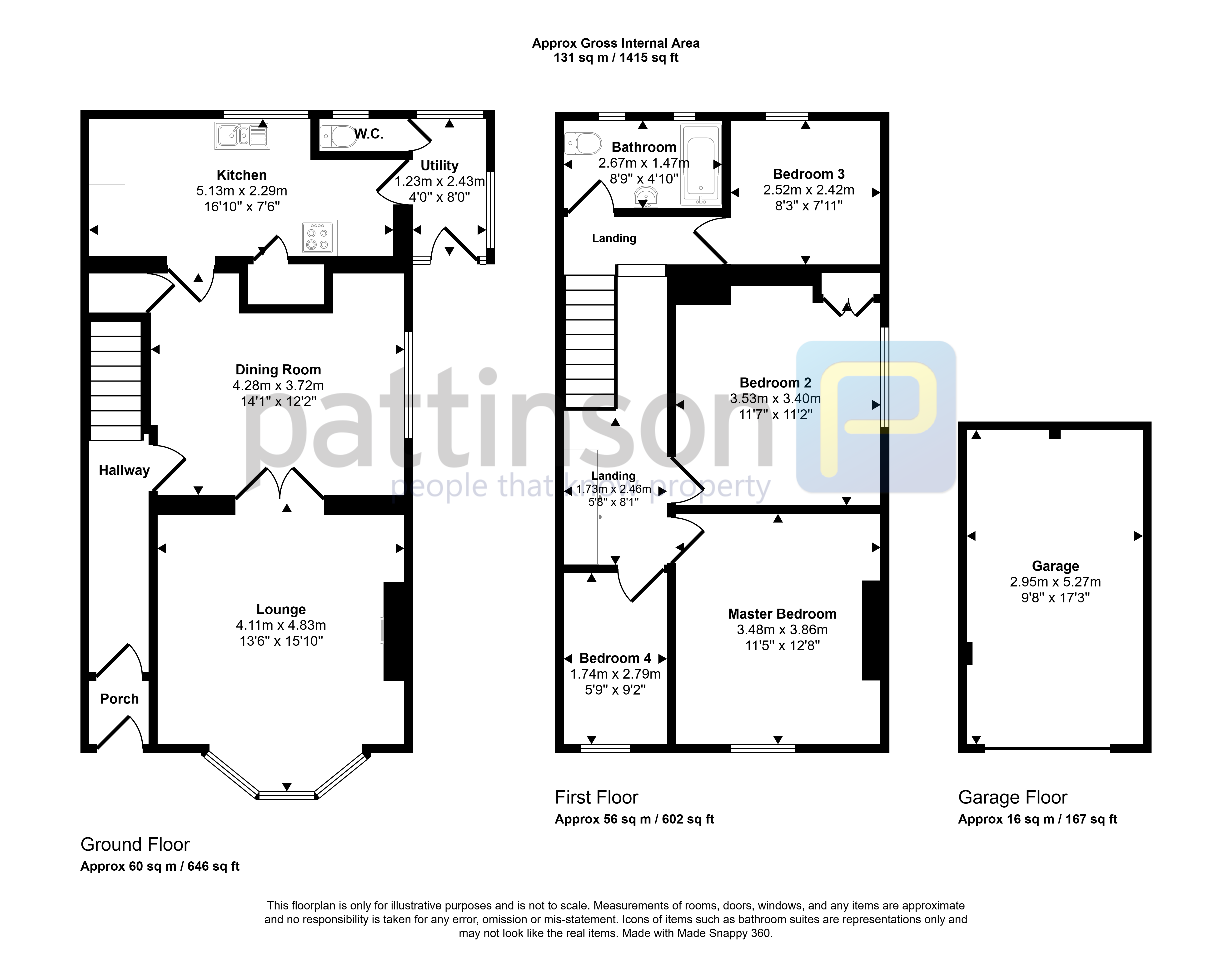 29, Westfield Crescent, Newbiggin-by-the-Sea floorplan