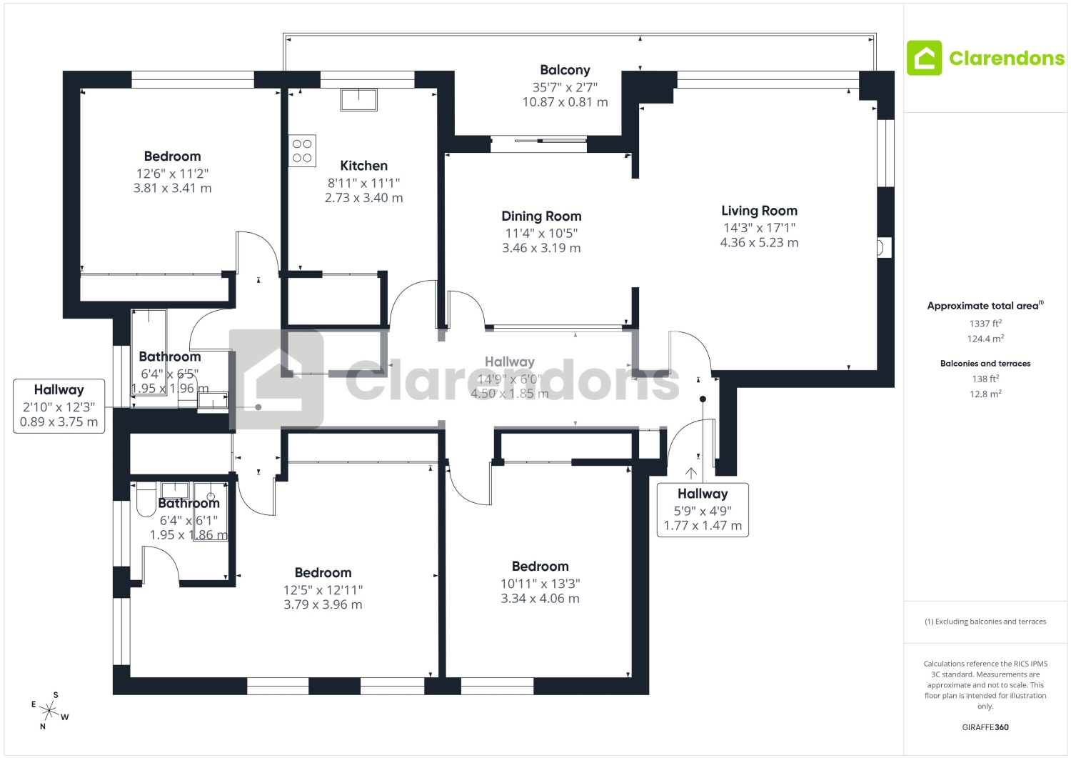 Compton Lodge, Eastbourne floorplan