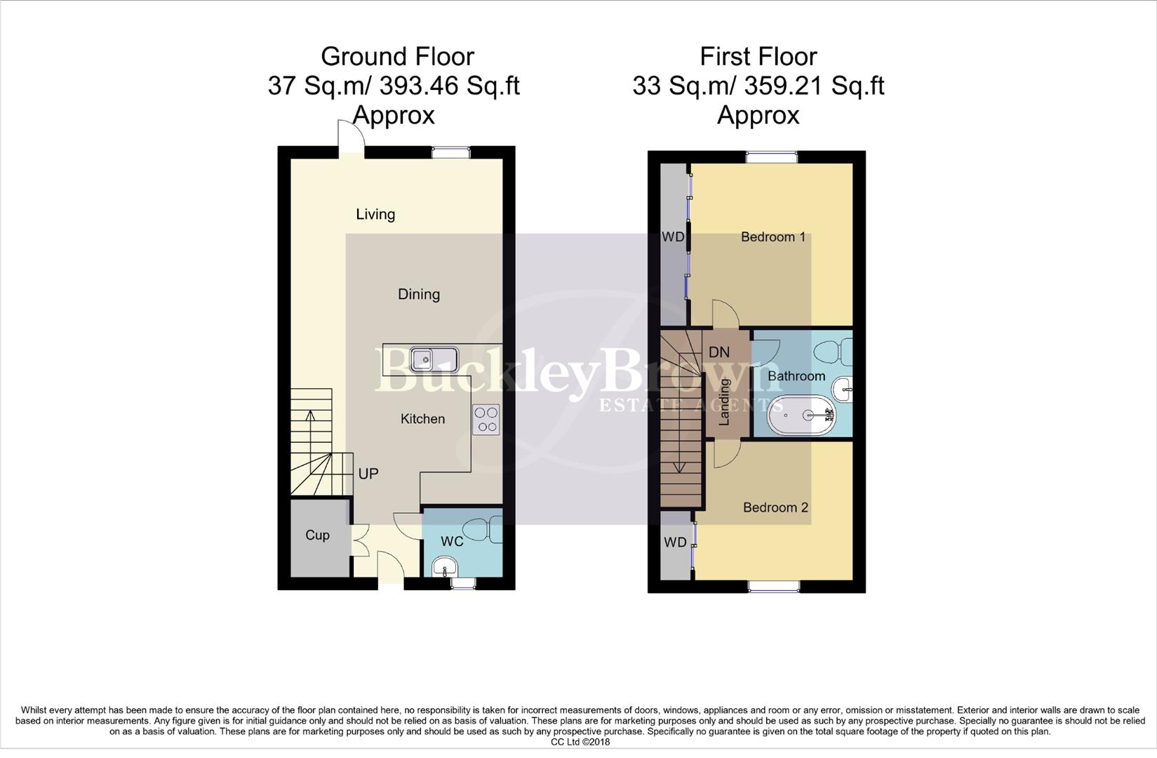 18, The Fields, Mansfield floorplan