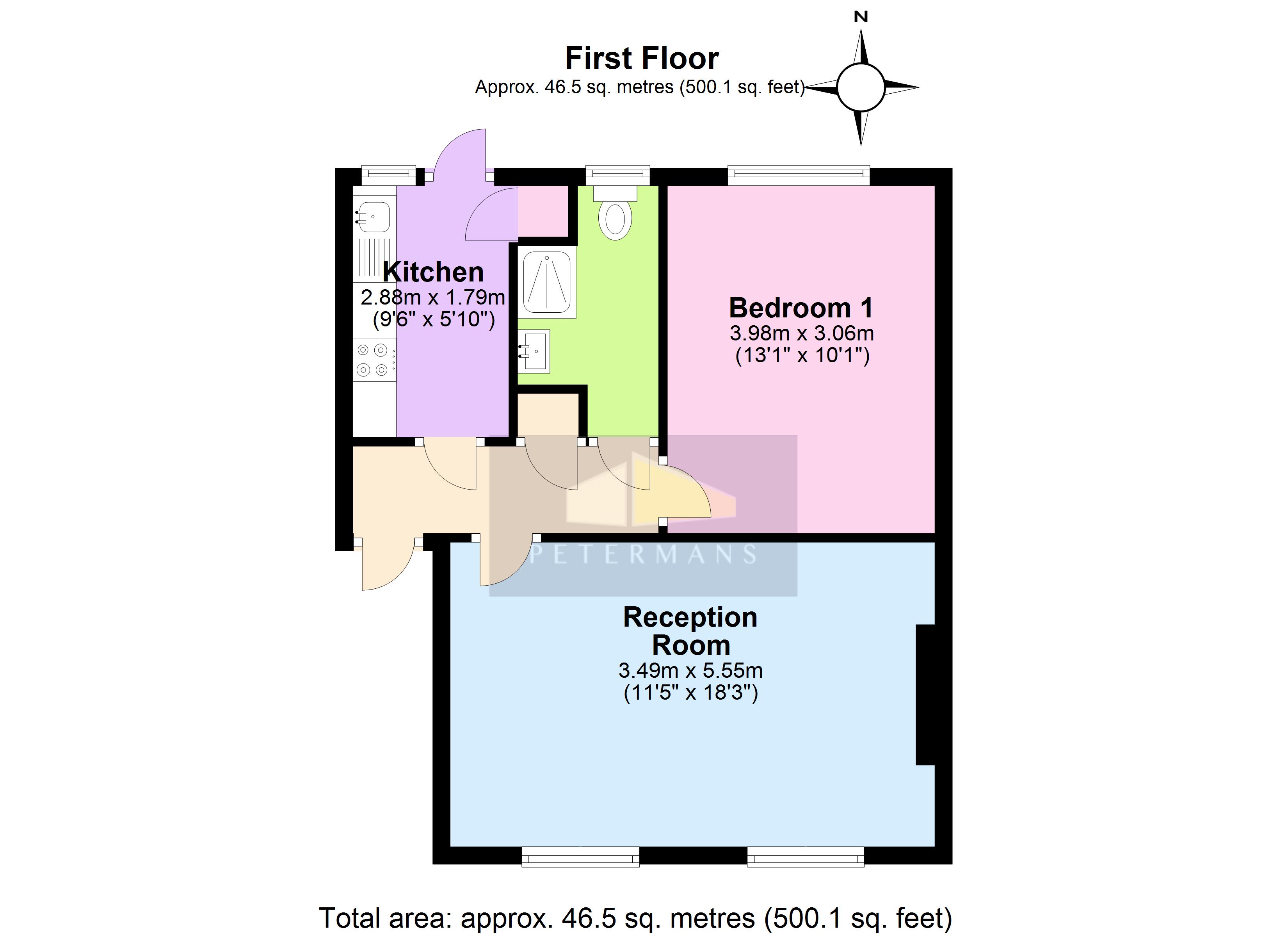 1 Bedrooms Flat for sale in Hale Court, Hale Lane, Edgware HA8