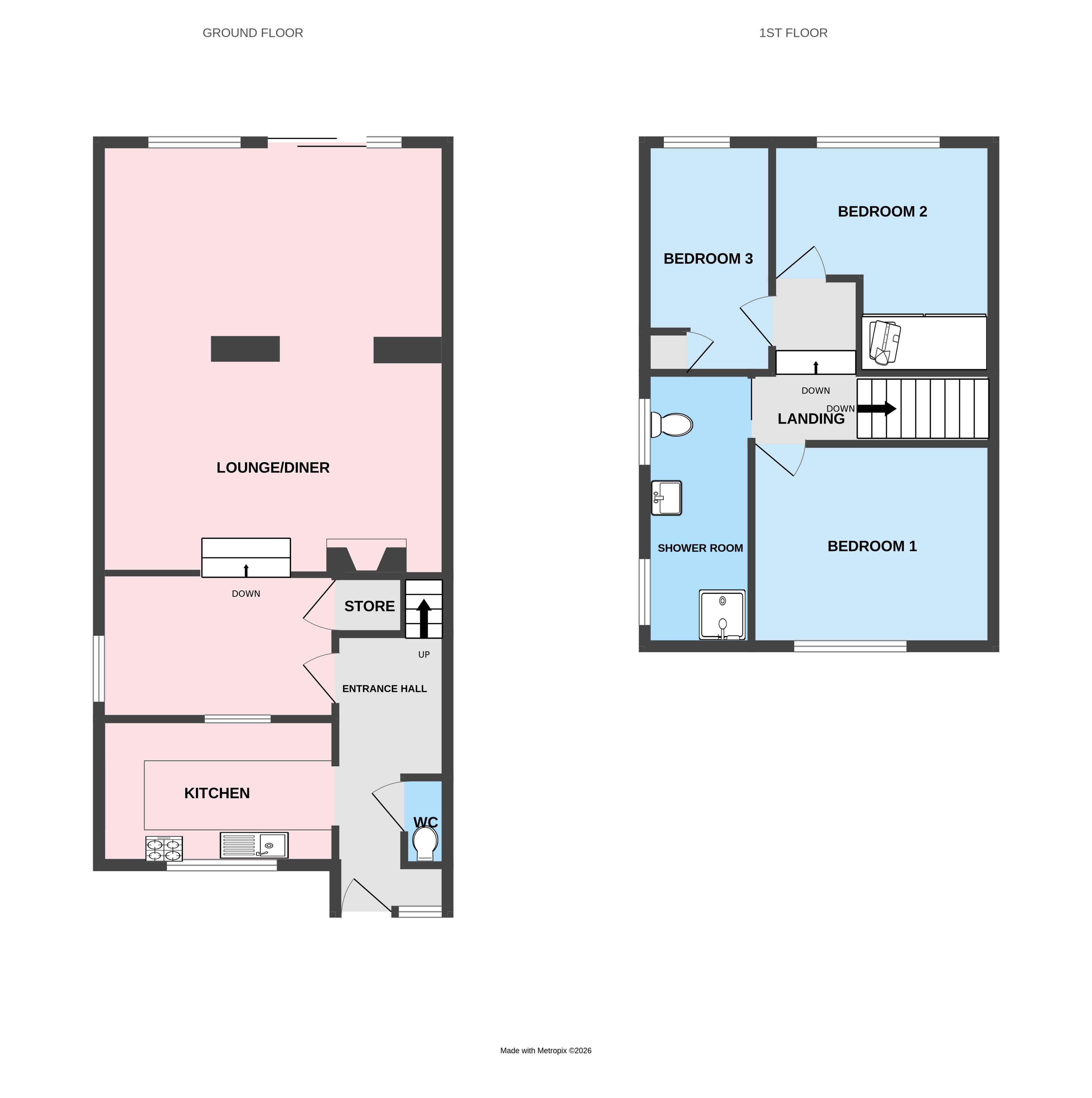 20, Baswich Crest, Staffordshire floorplan