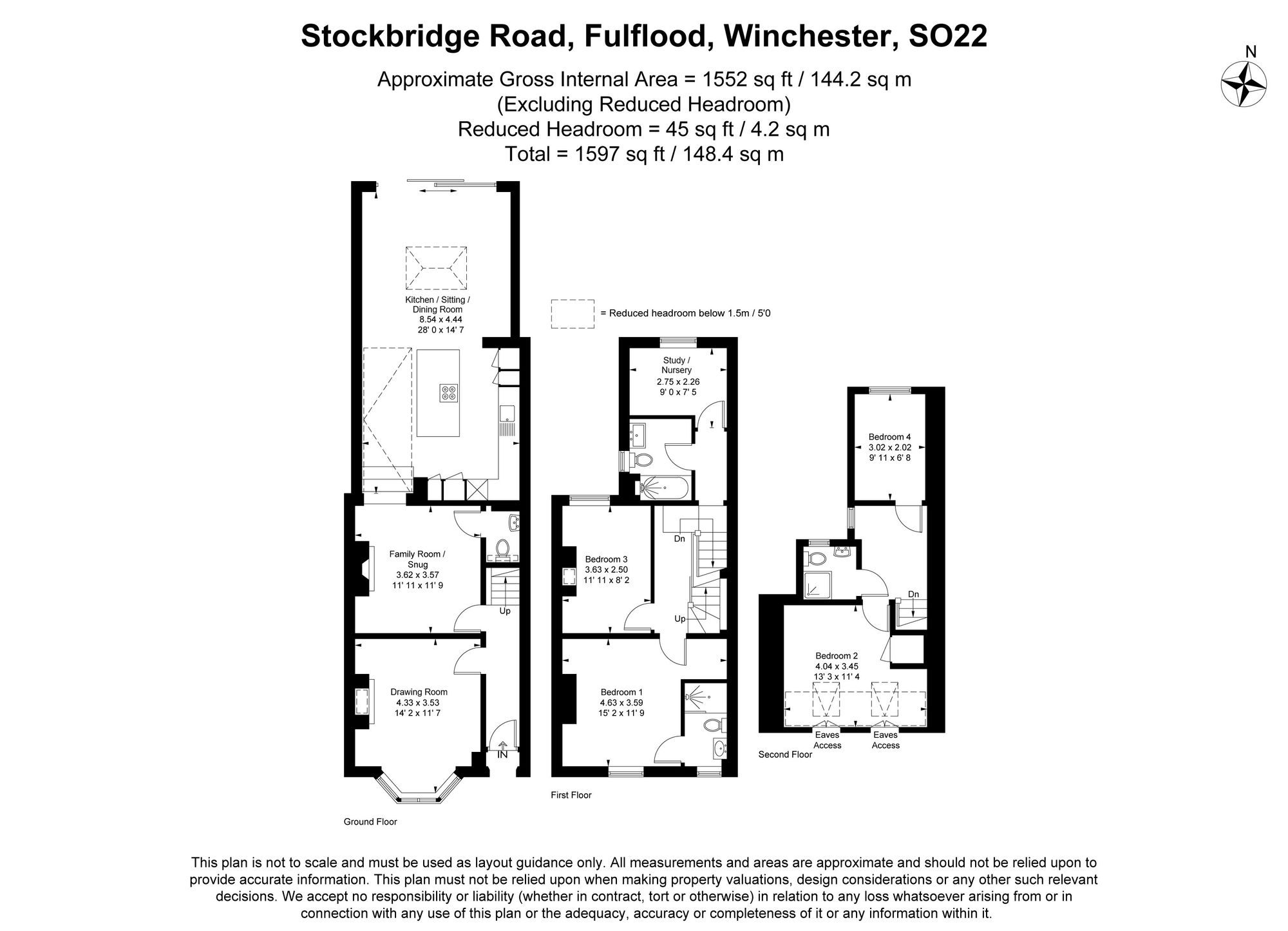 92 Stockbridge Road, Winchester floorplan