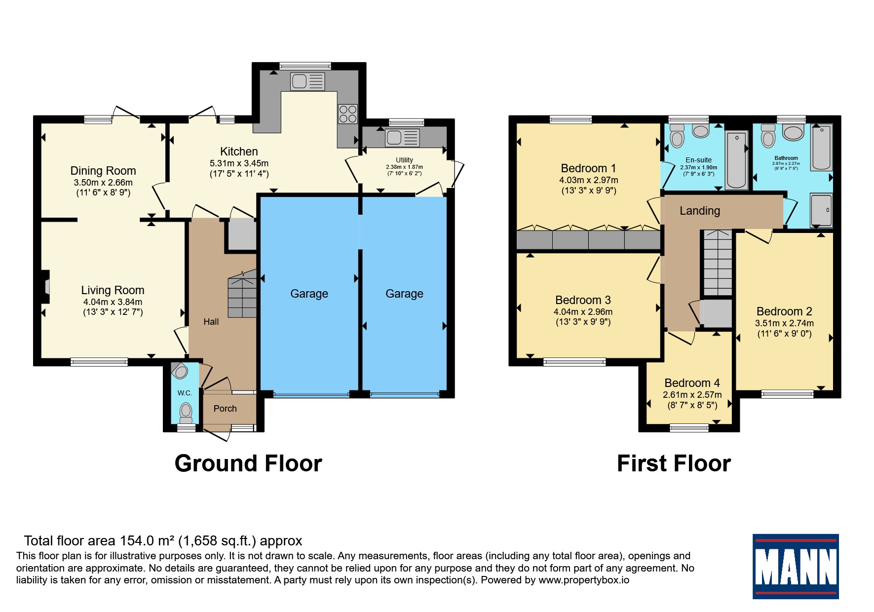Beaton Close, Kent floorplan