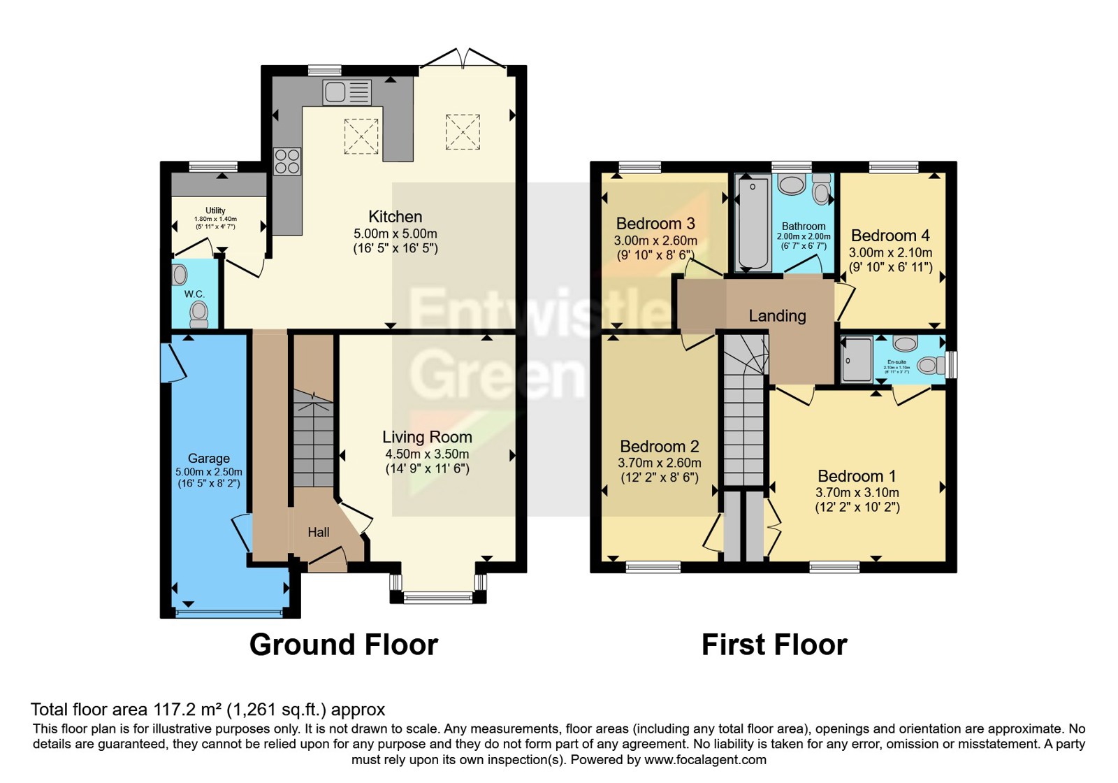 50, Blackberry Drive, Wigan floorplan