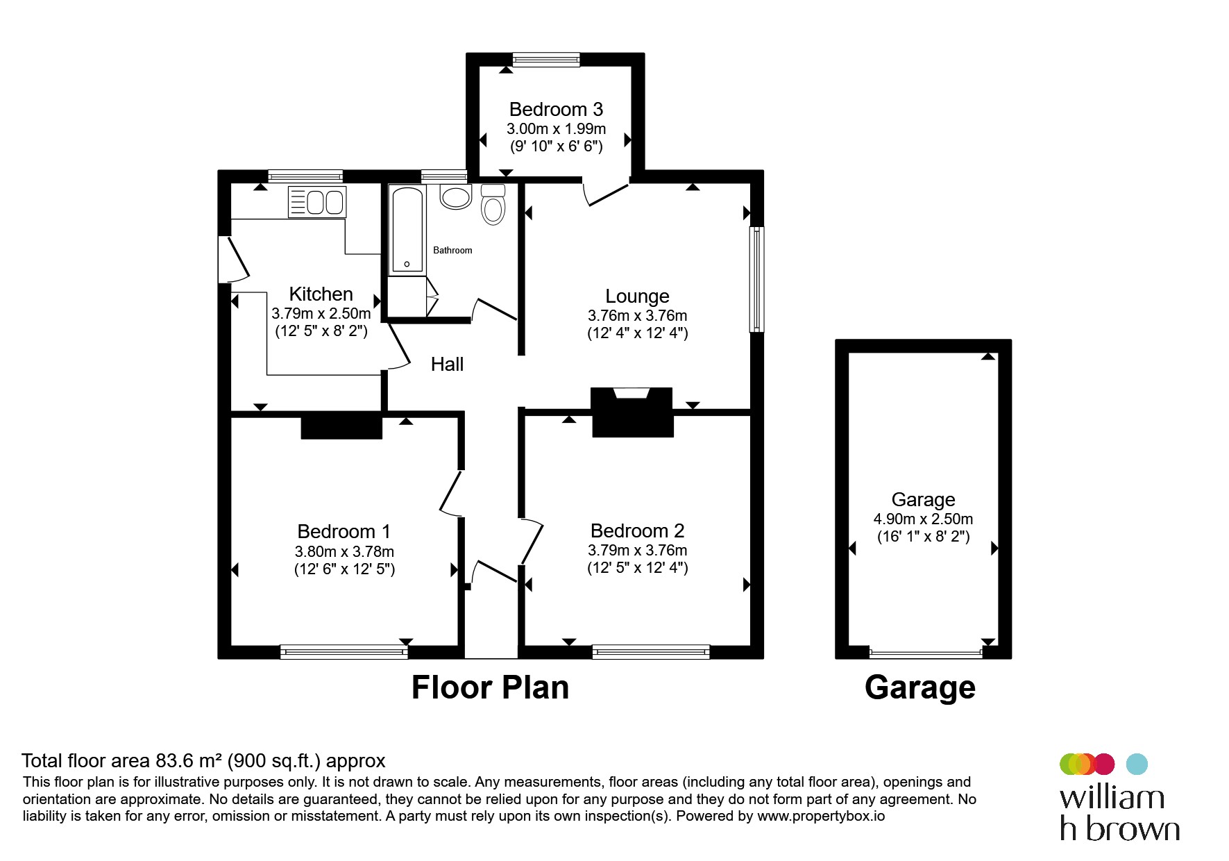 Wychwood, 123, Shipdham Road, Dereham floorplan