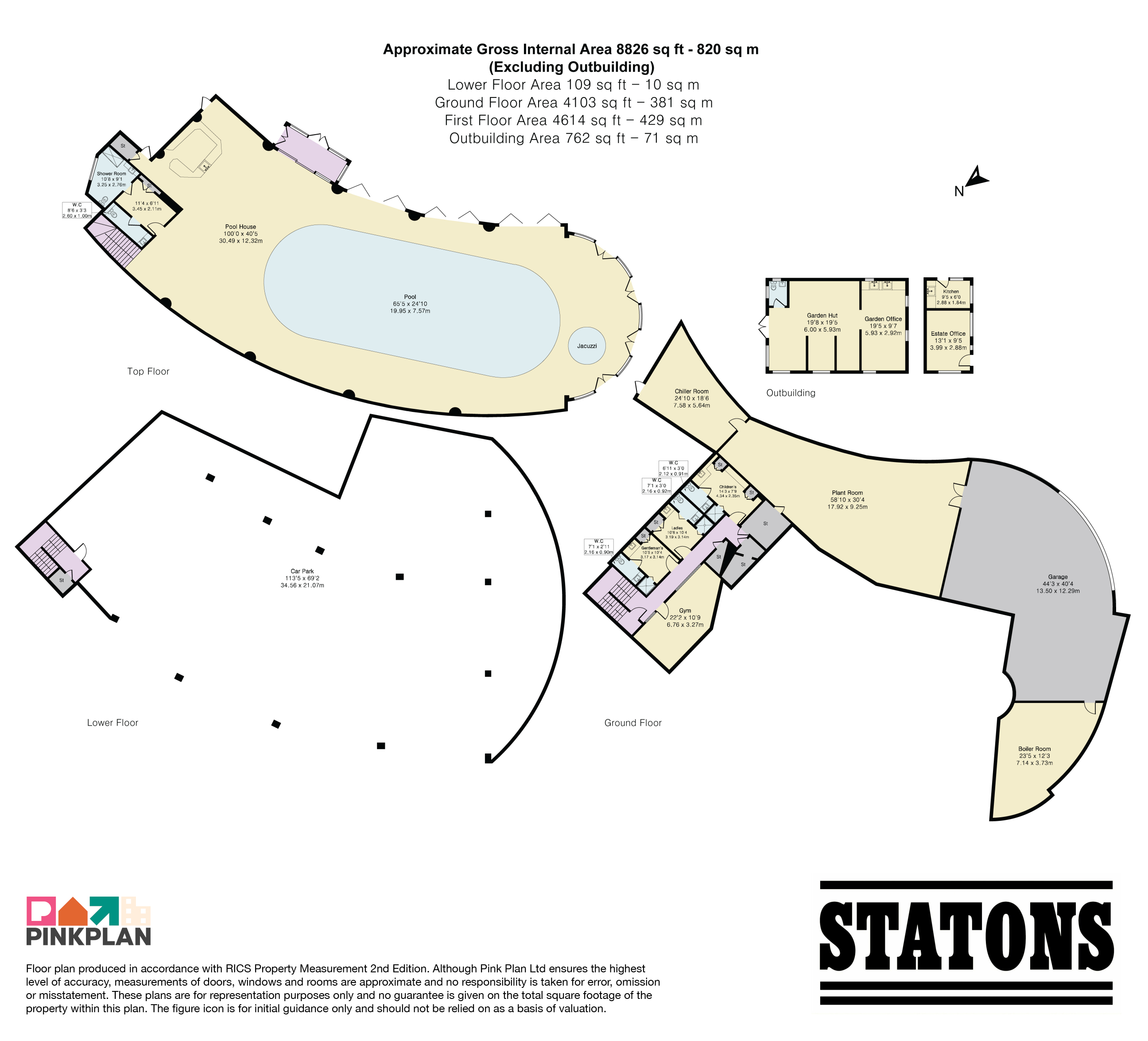 Glenamoy,, Nan Clarks Lane, London floorplan