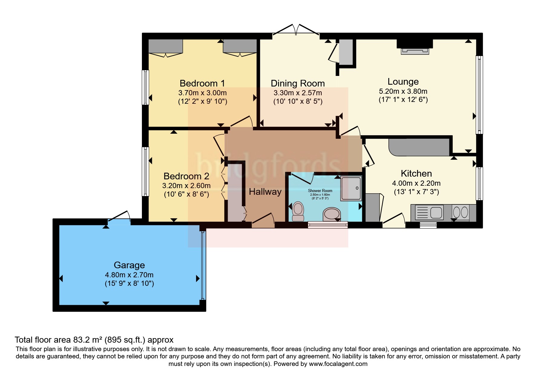 6, Manor Drive, North Yorkshire floorplan
