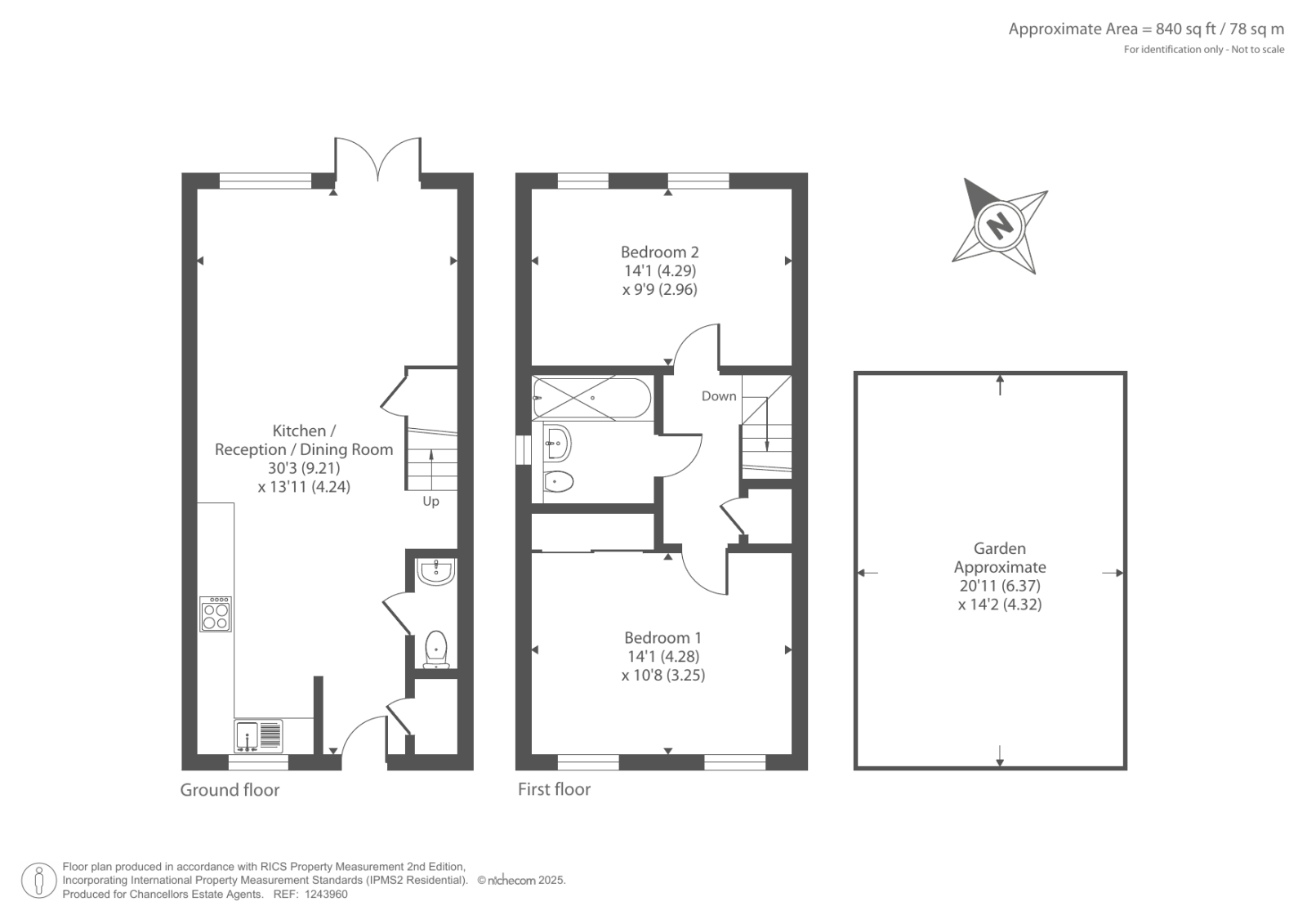 28 LAVENDER DRIVE, East Oxford, Oxford floorplan