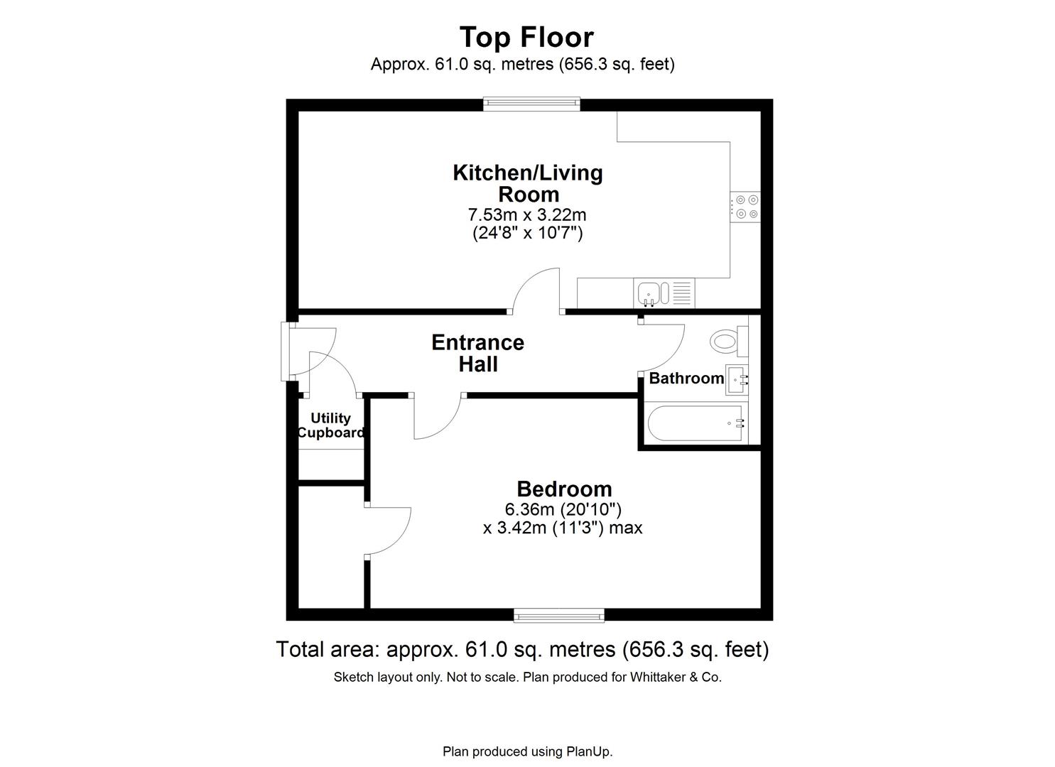 23, Millstone Way, Harpenden floorplan
