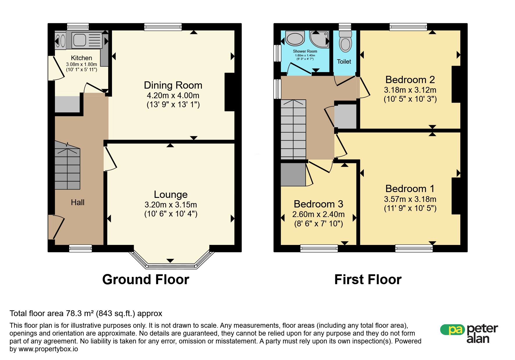 16, Plas Essyllt, Dinas Powys floorplan