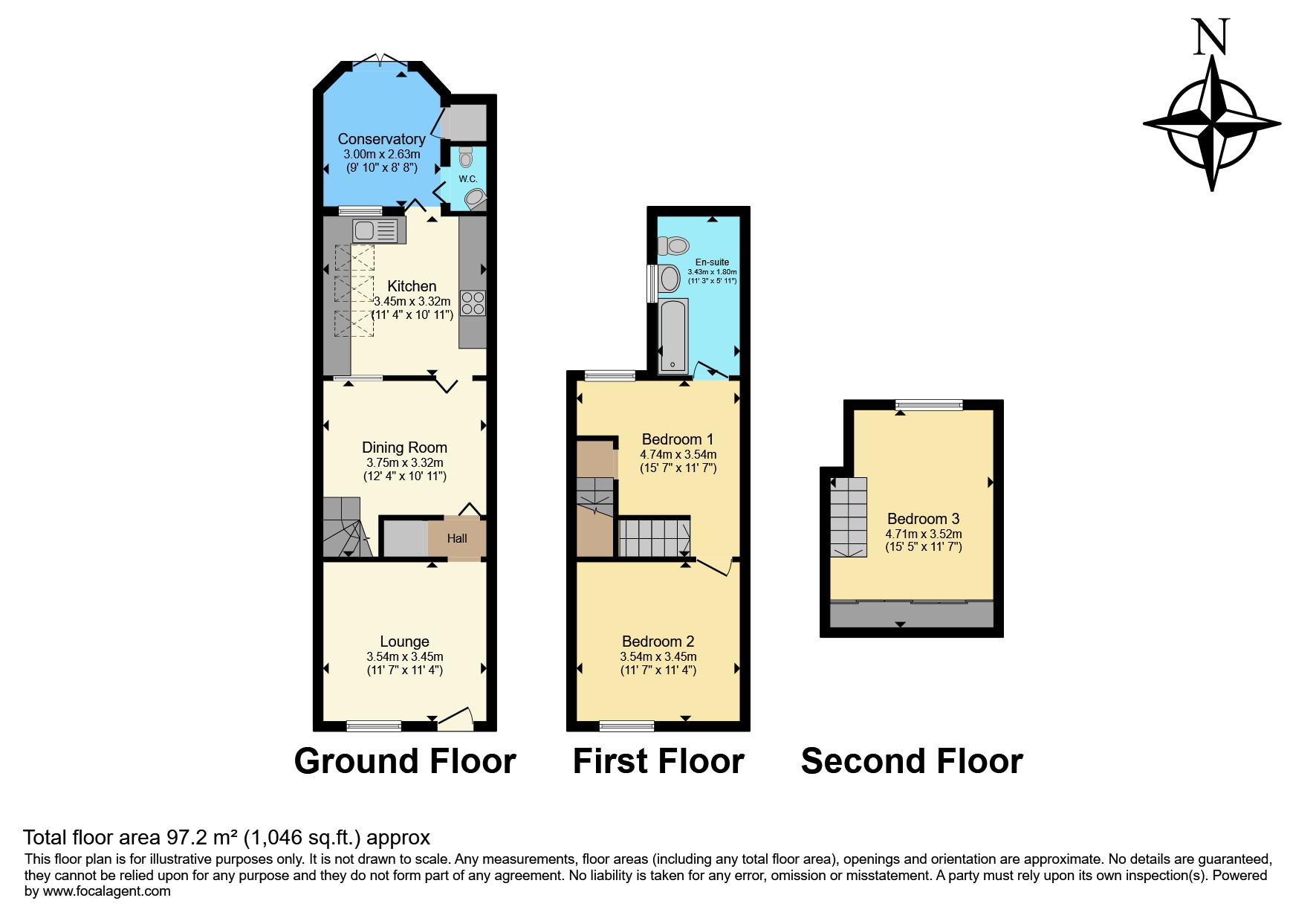 The Triangle, Ilkeston, DE7 floorplan
