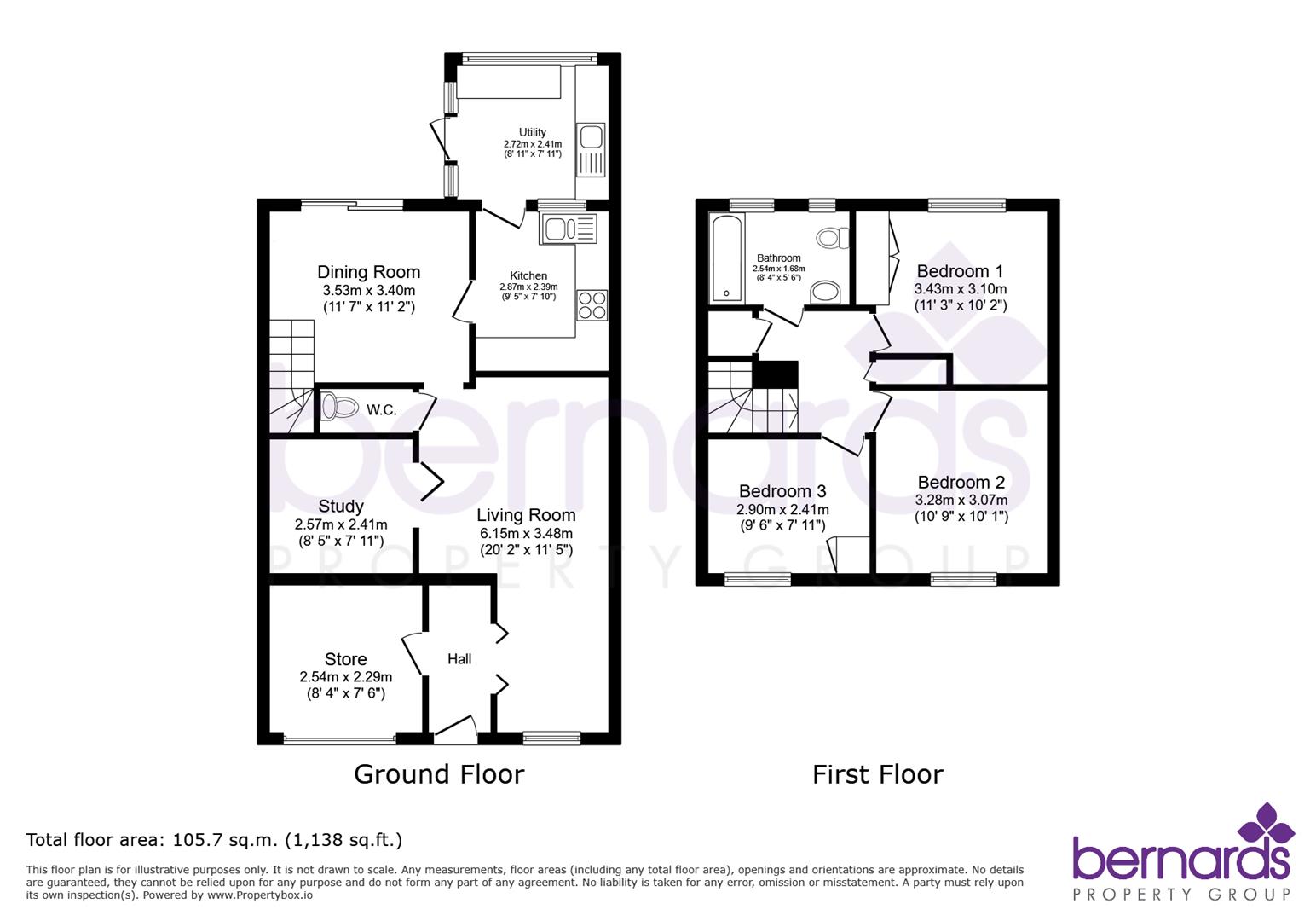 8, Lind Way, Southampton floorplan