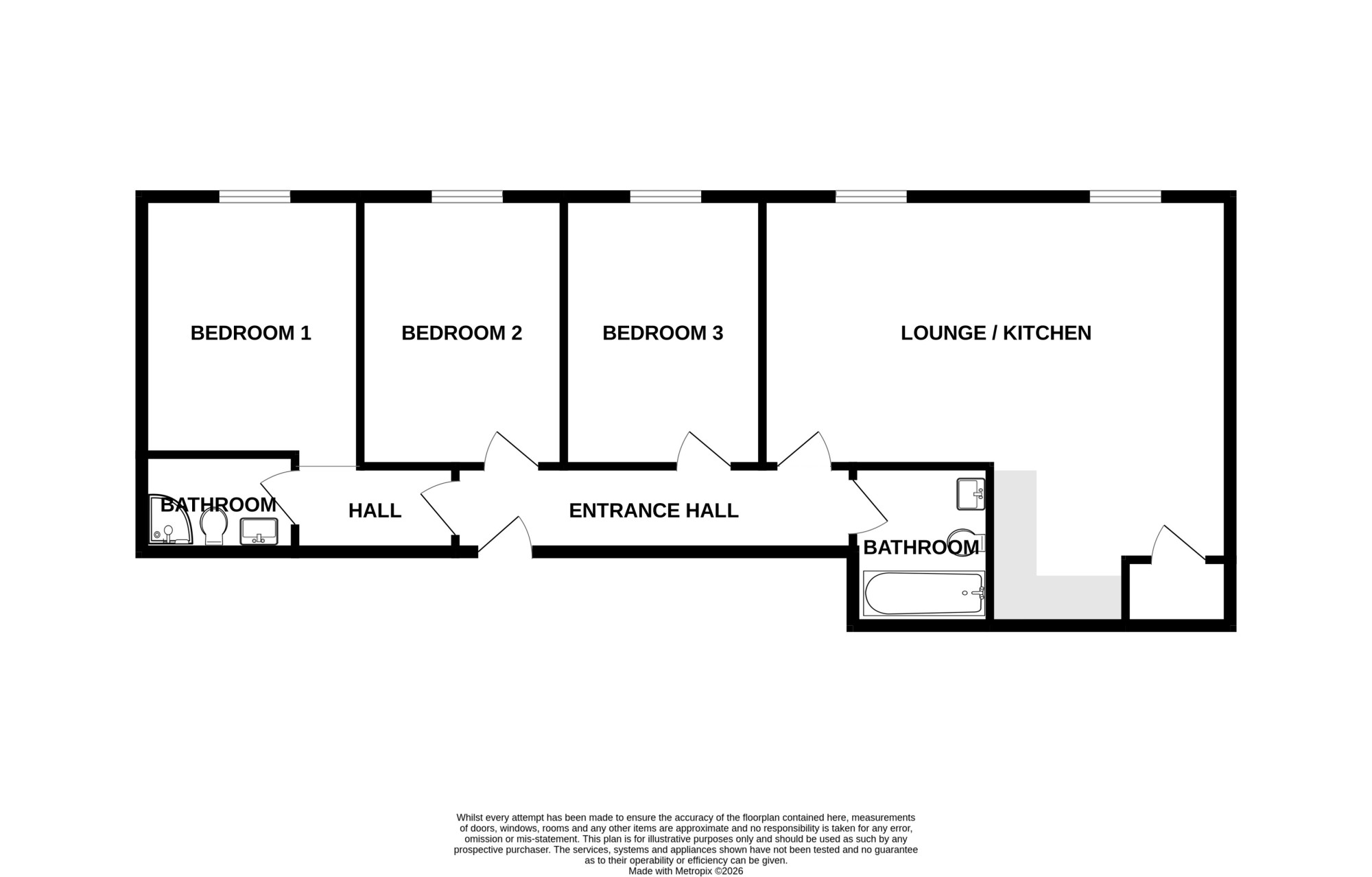 Apartment 30, The Sorting Office, Preston floorplan